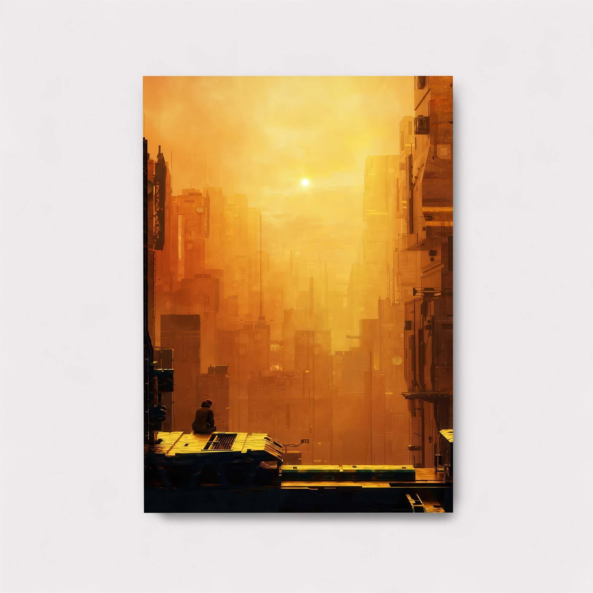 Sunset Solitude Safe Wall Magnetic / M