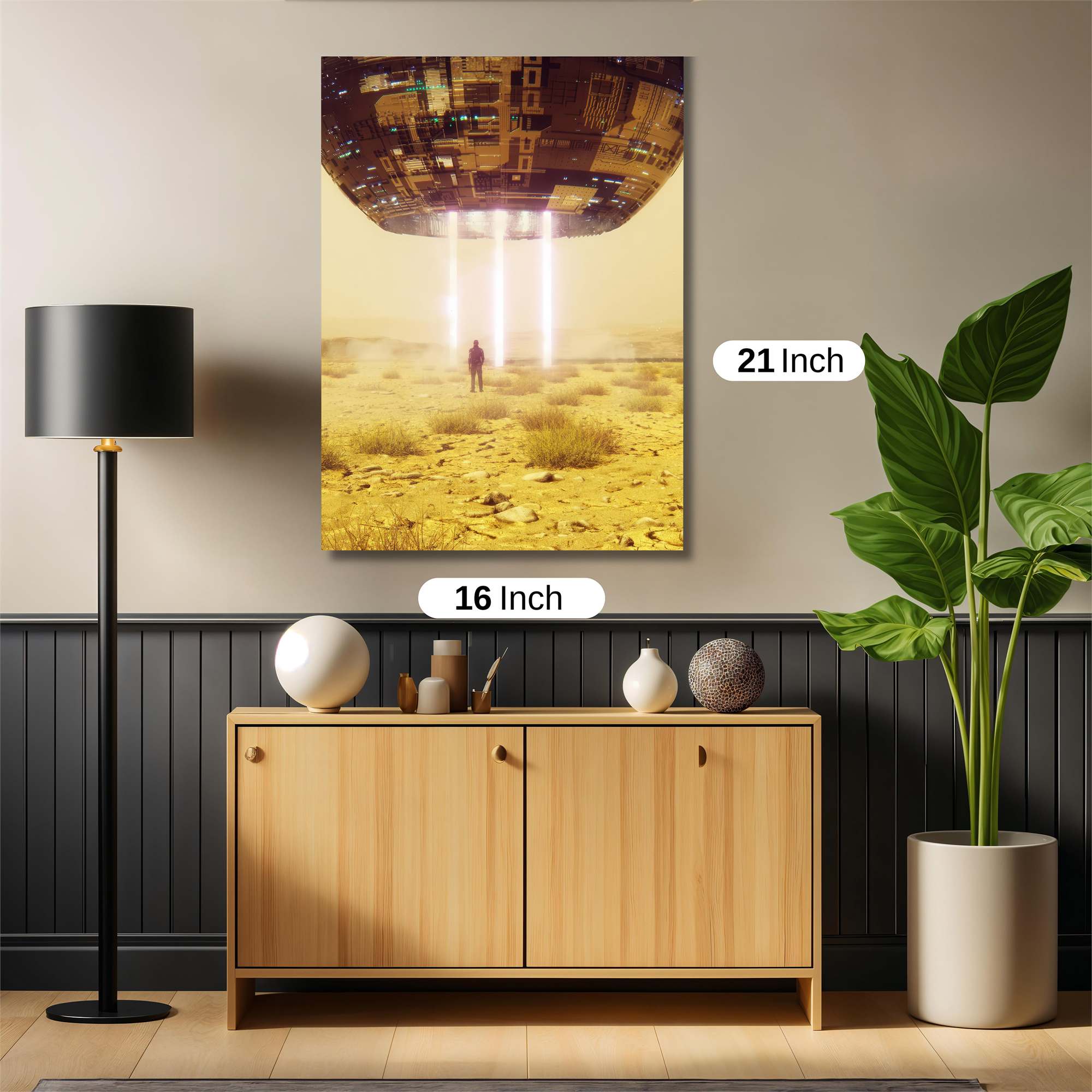 Desert Encounter Safe Wall Magnetic / M