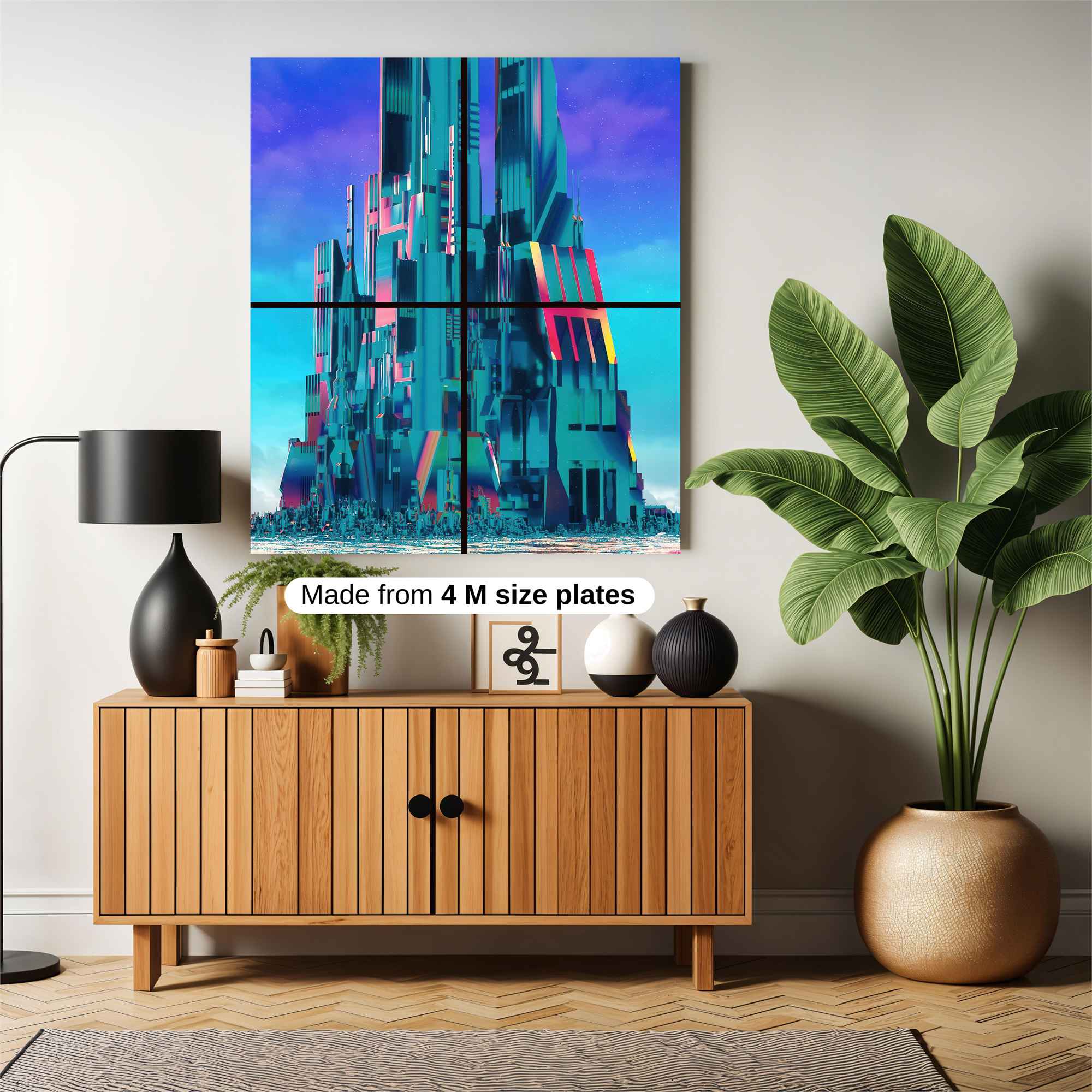 Neon Citadel Safe Wall Magnetic / M