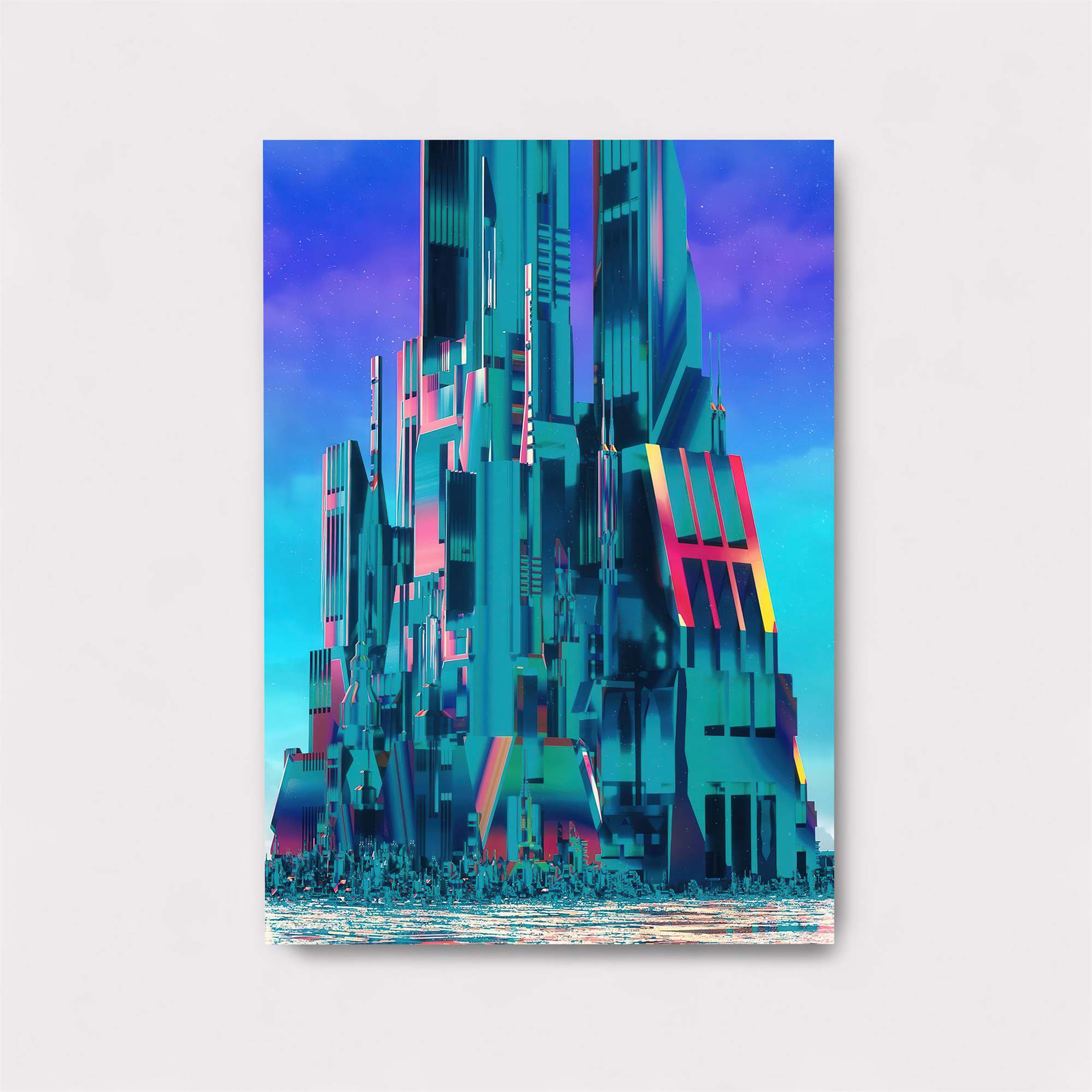 Neon Citadel Safe Wall Magnetic / M