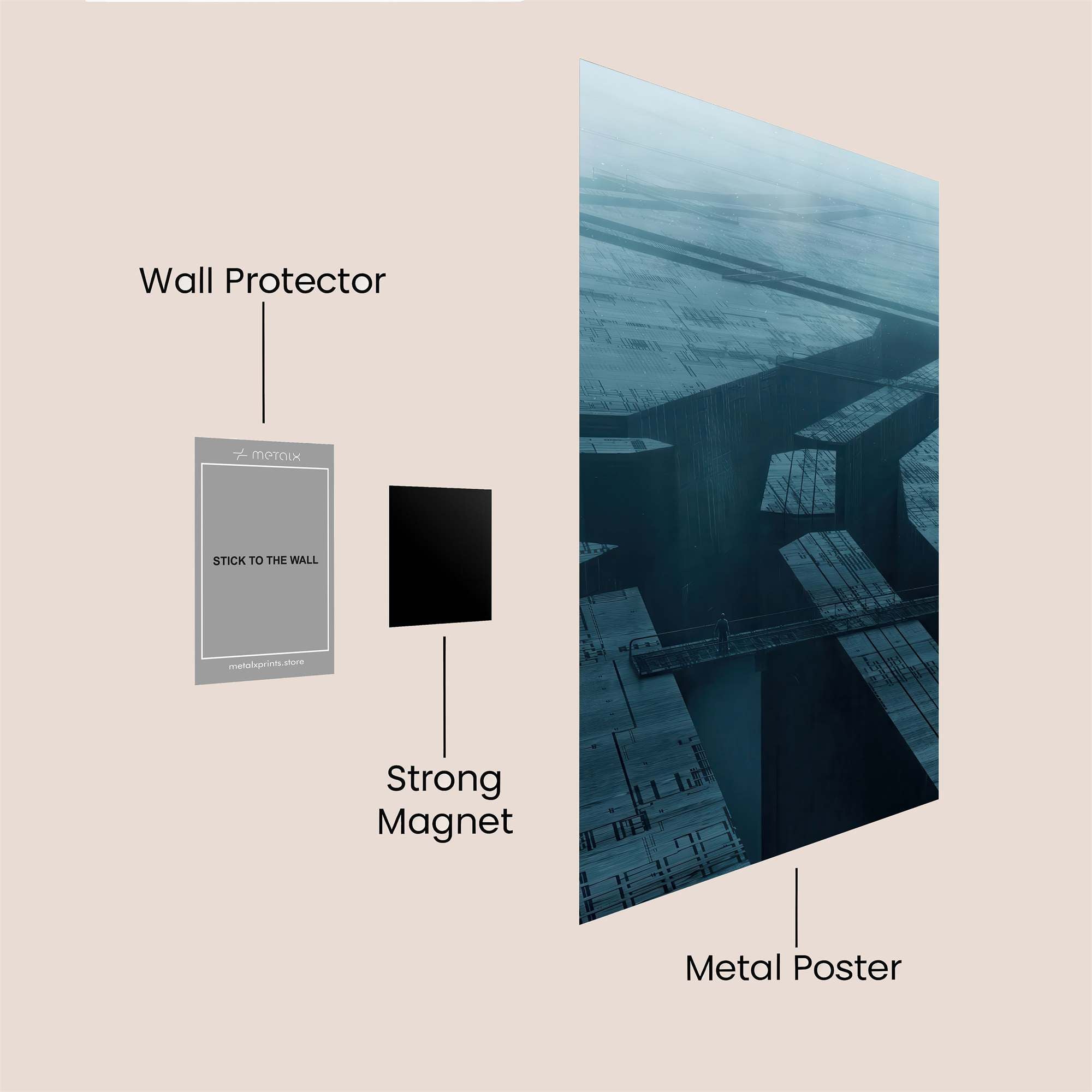 Endless Abyss Safe Wall Magnetic / M