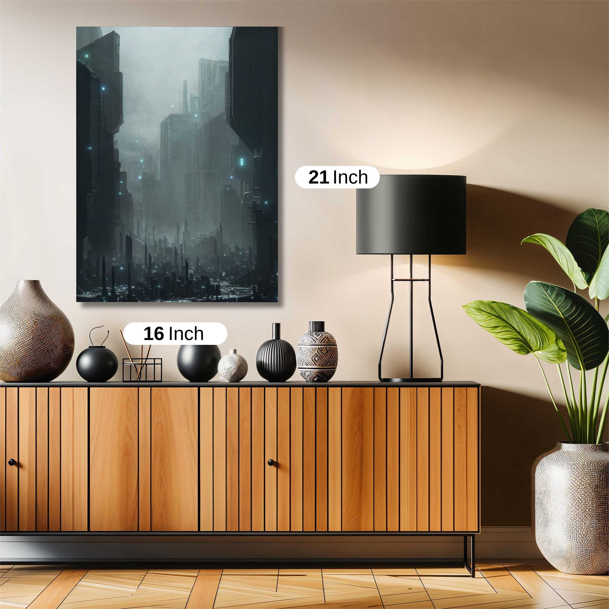 Cyber Dystopia Safe Wall Magnetic / M