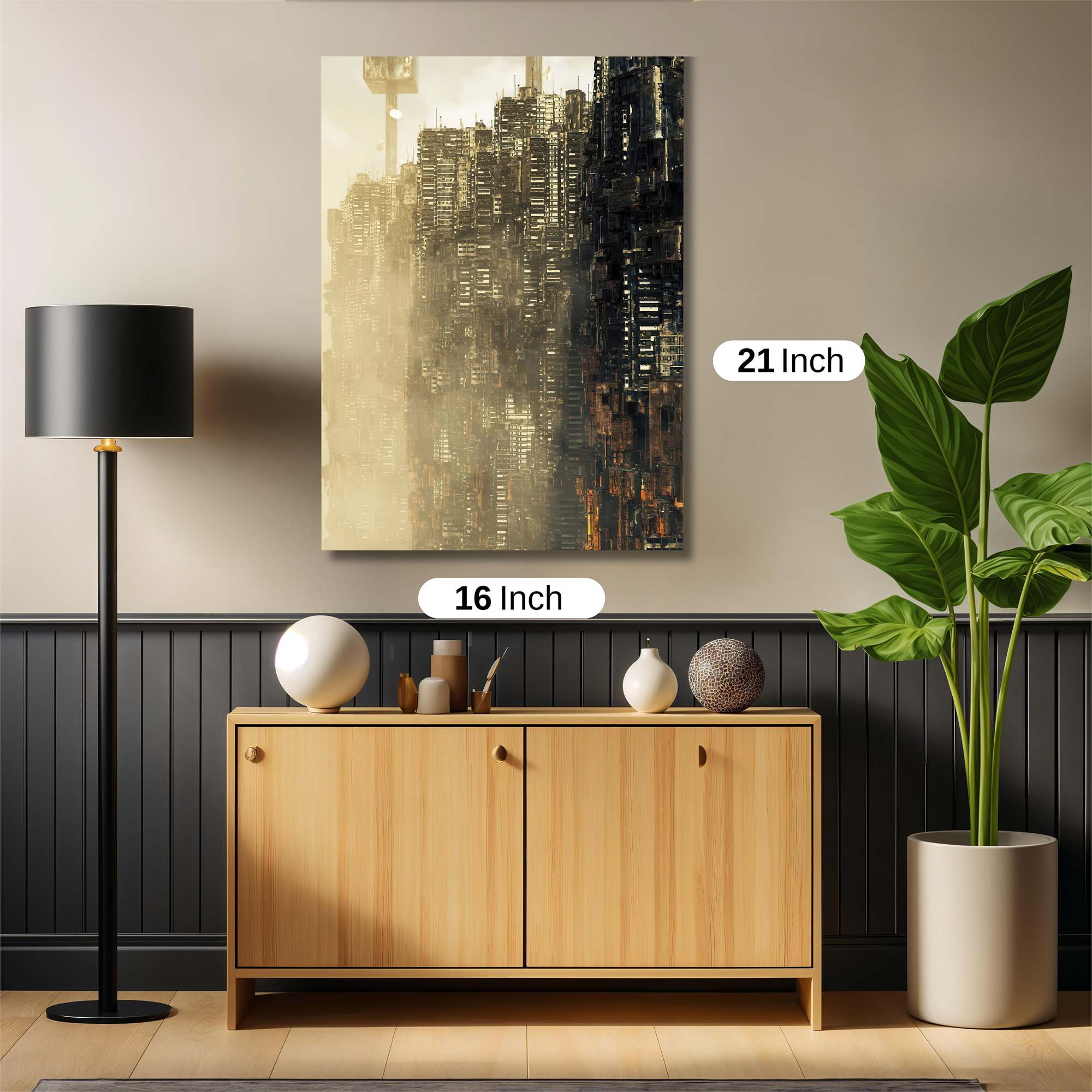 Vertical Monoliths Safe Wall Magnetic / M