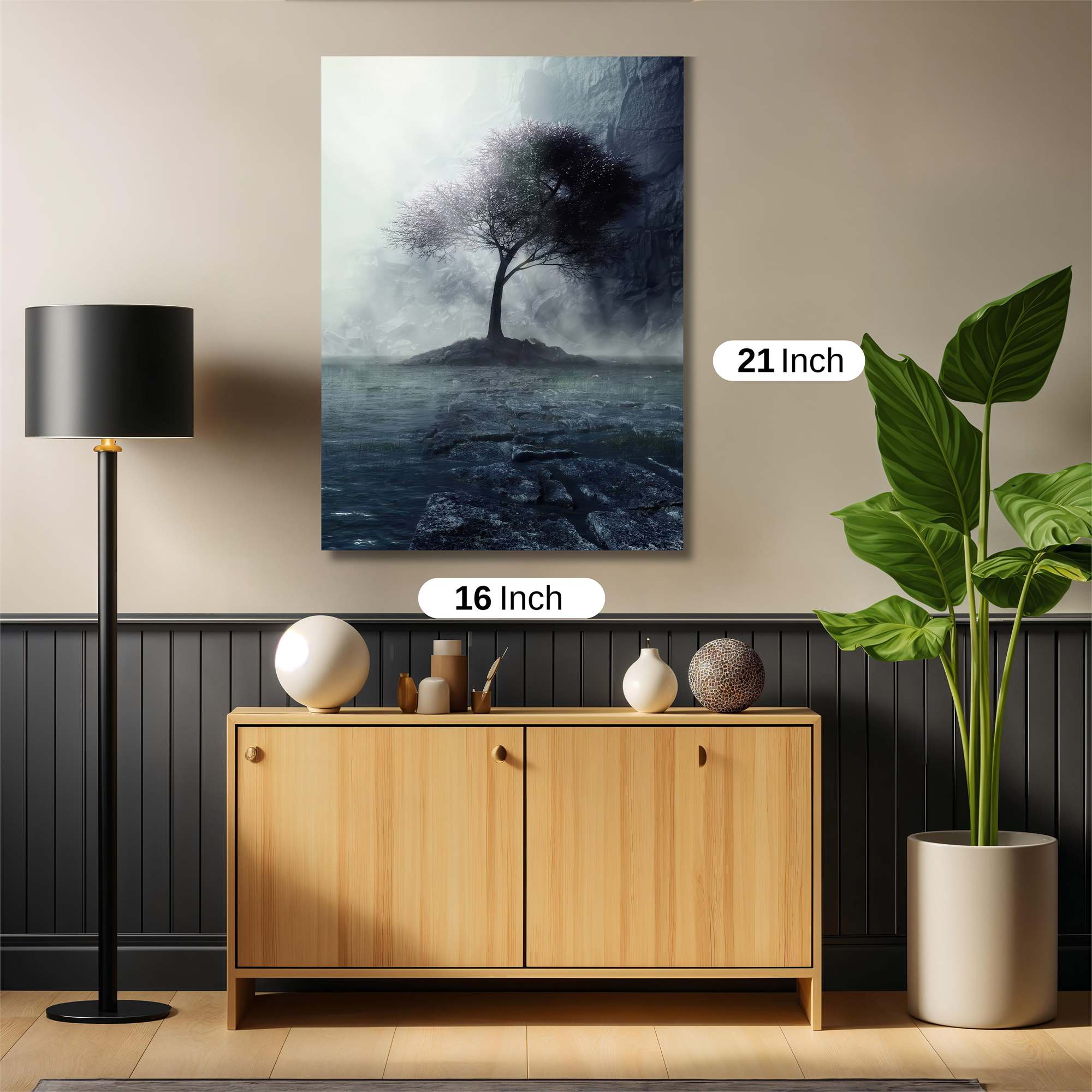 Solitary Serenity Safe Wall Magnetic / M