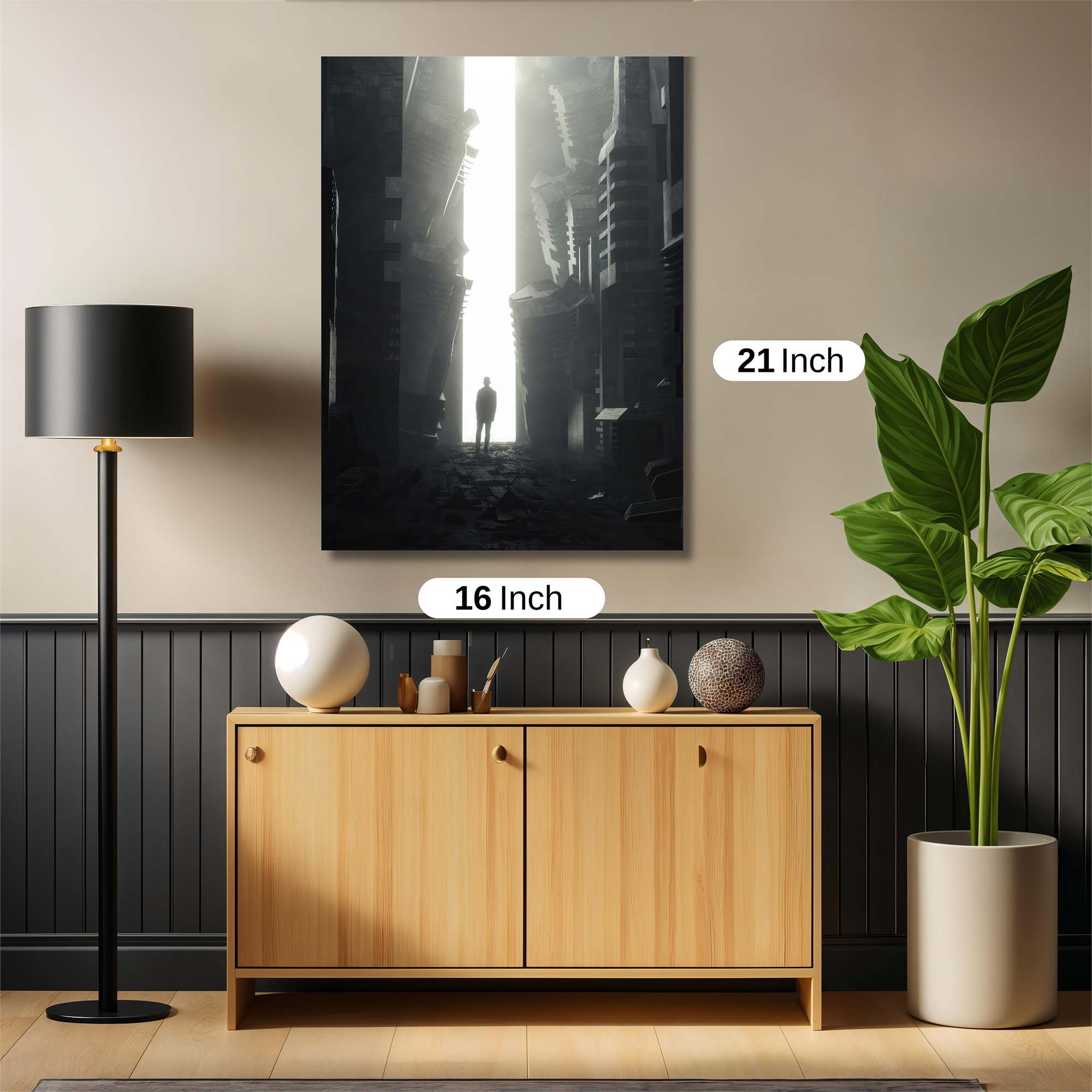 Urban Solitude Safe Wall Magnetic / M