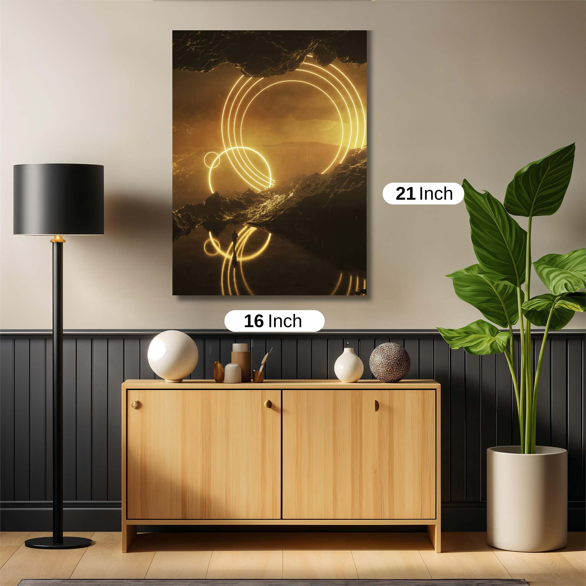 Luminous Visions Safe Wall Magnetic / M