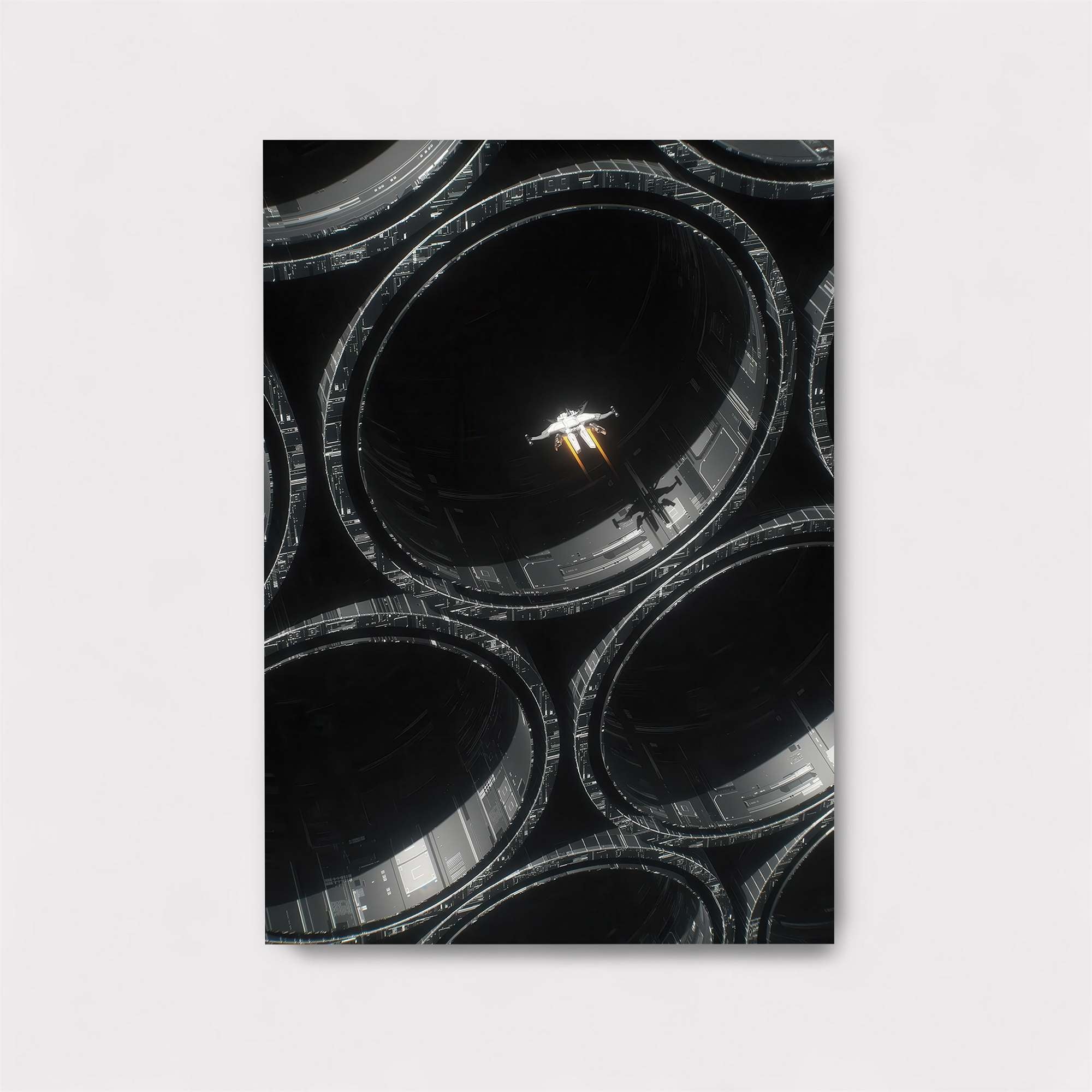 Galactic Resonance Safe Wall Magnetic / M