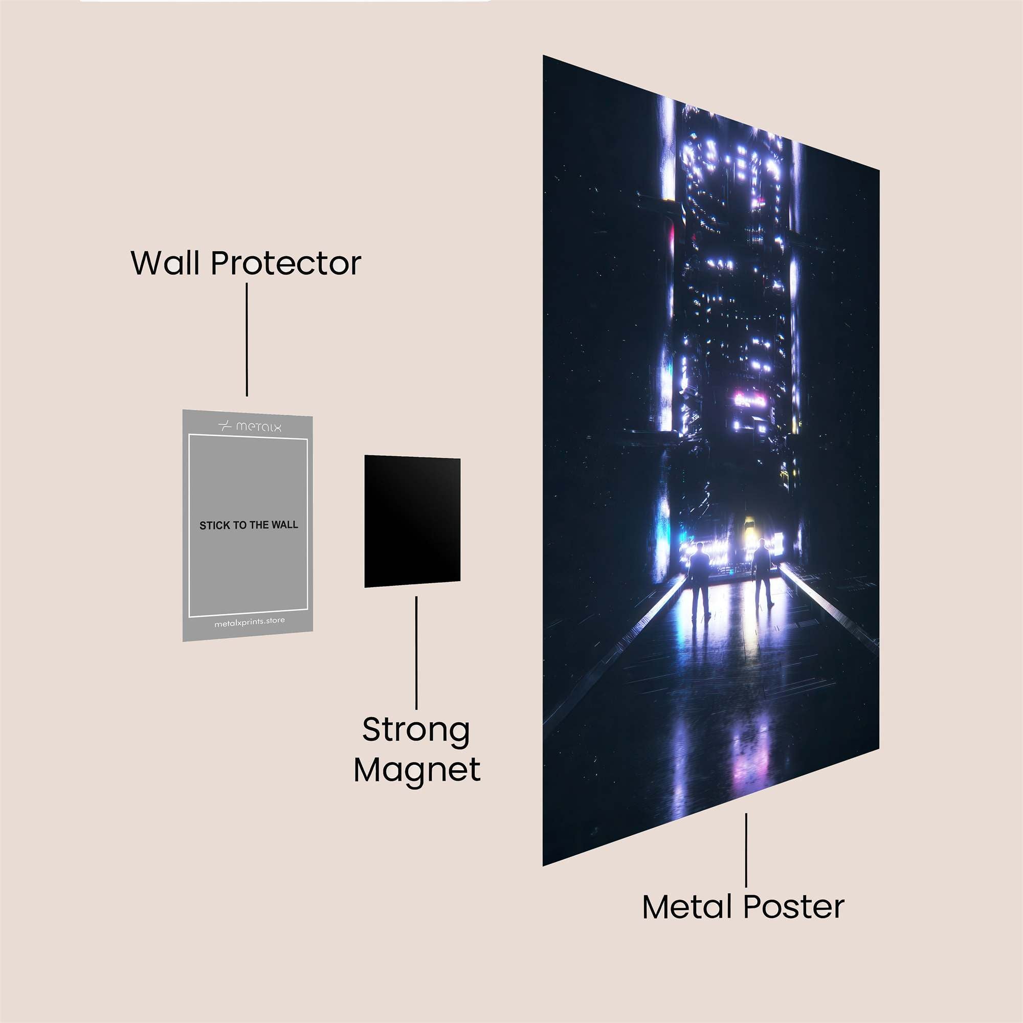 Digital Euphoria Safe Wall Magnetic / M
