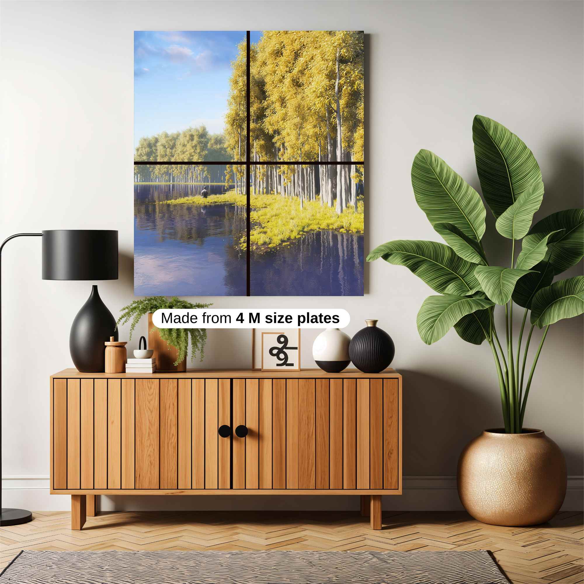 Golden Serenity Safe Wall Magnetic / M