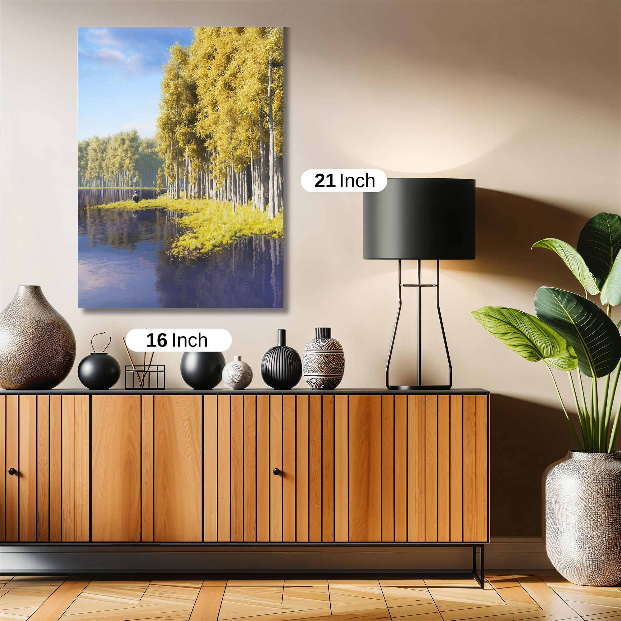 Golden Serenity Safe Wall Magnetic / M