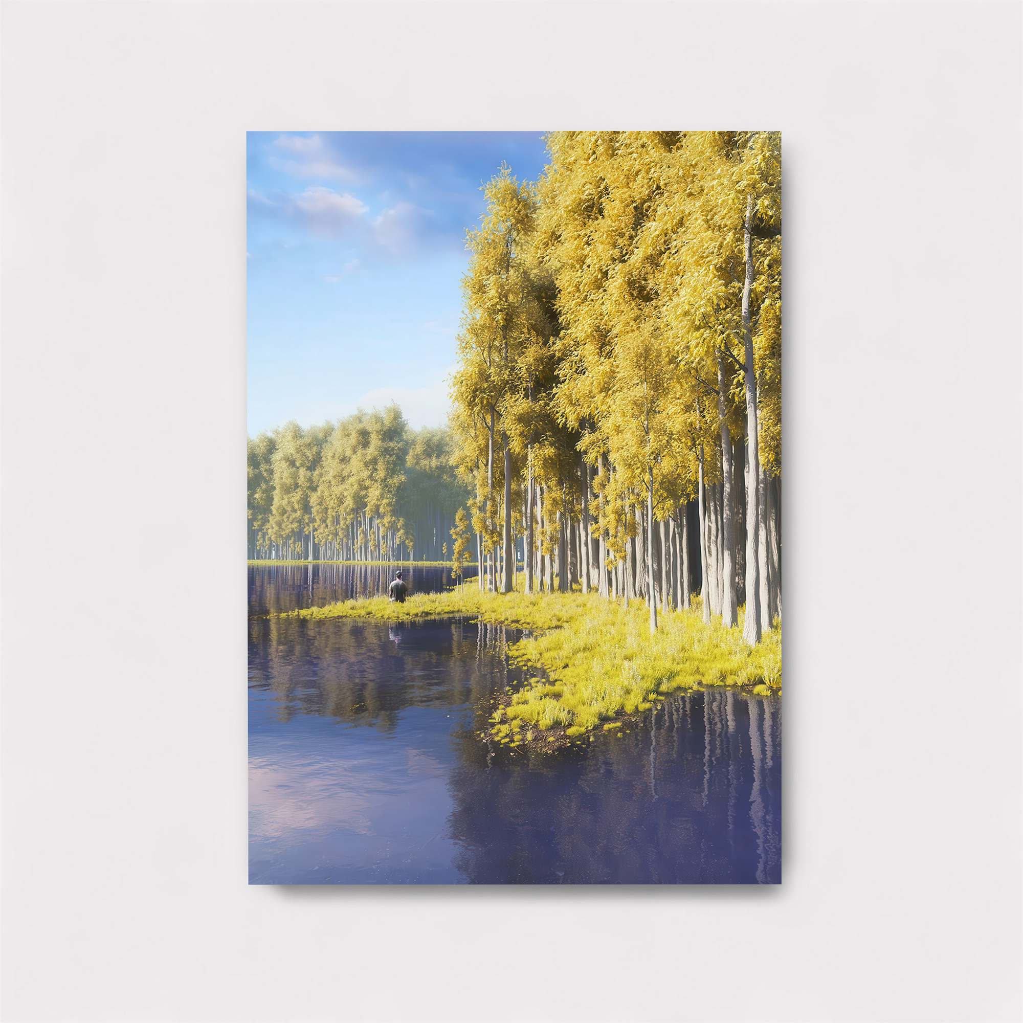 Golden Serenity Safe Wall Magnetic / M