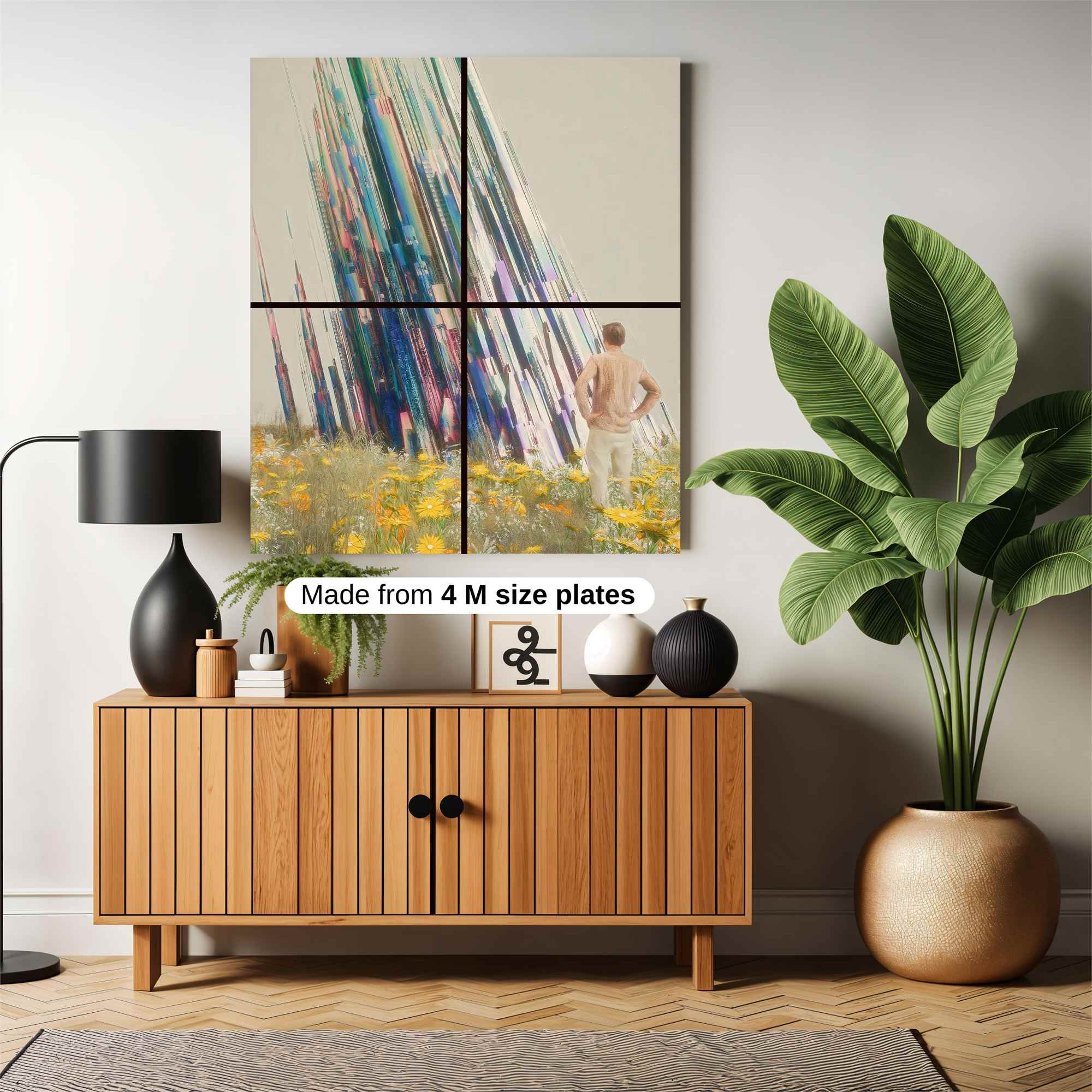 Digital Bloom Safe Wall Magnetic / M