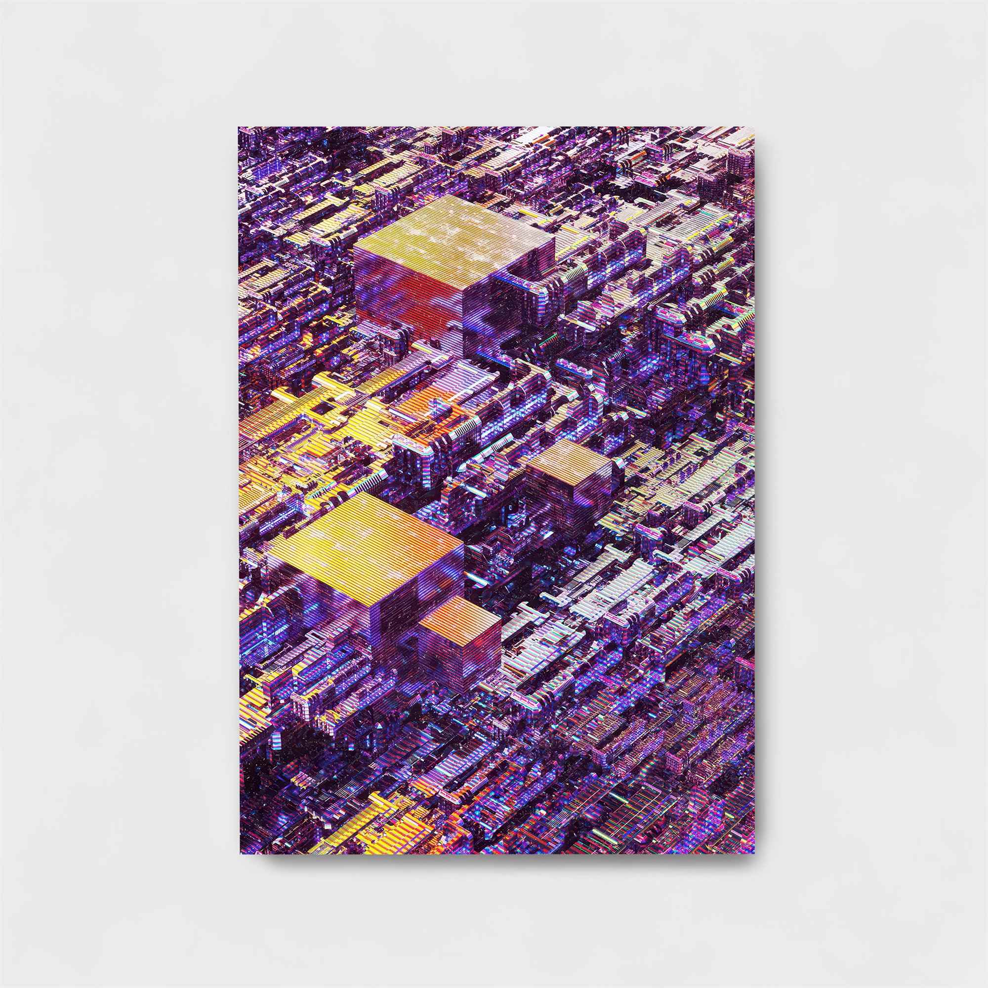 Fractal Dreamscape Safe Wall Magnetic / M