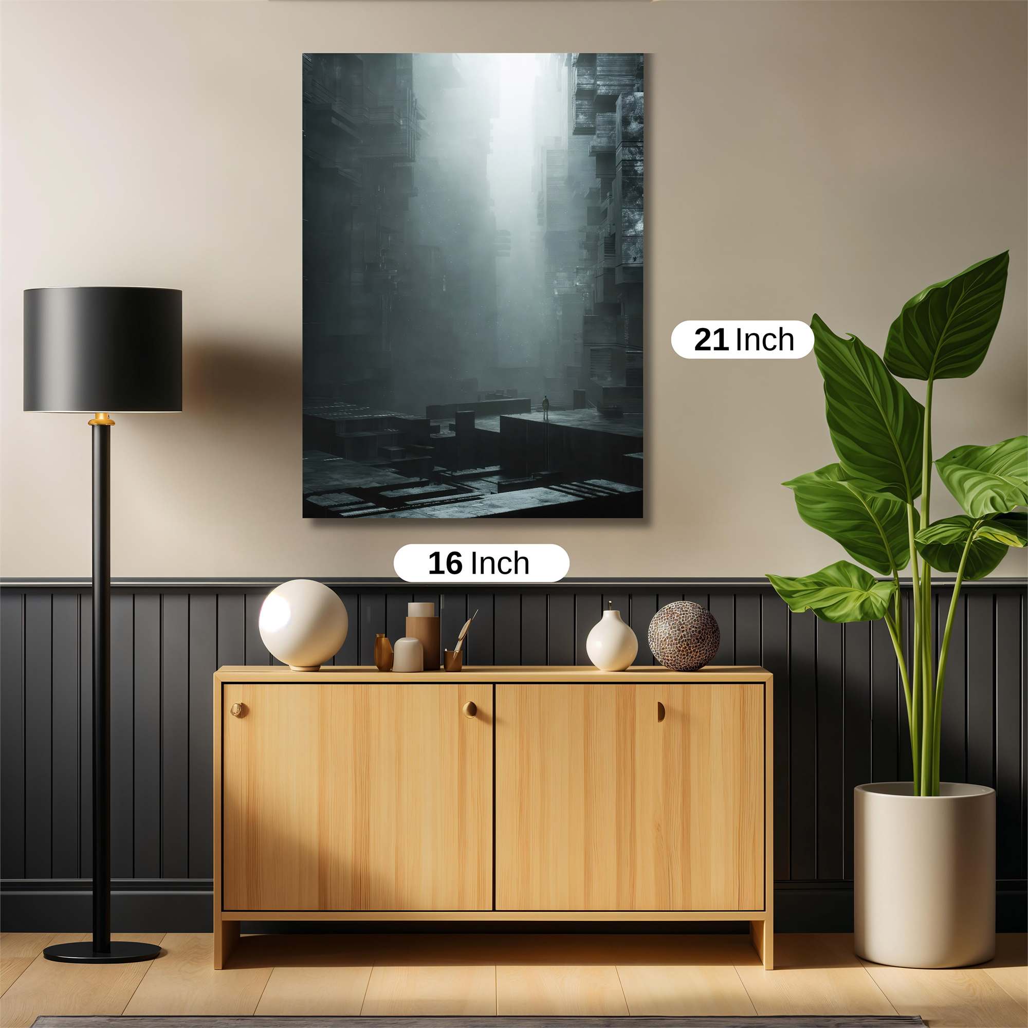 Labyrinthine Enigma Safe Wall Magnetic / M