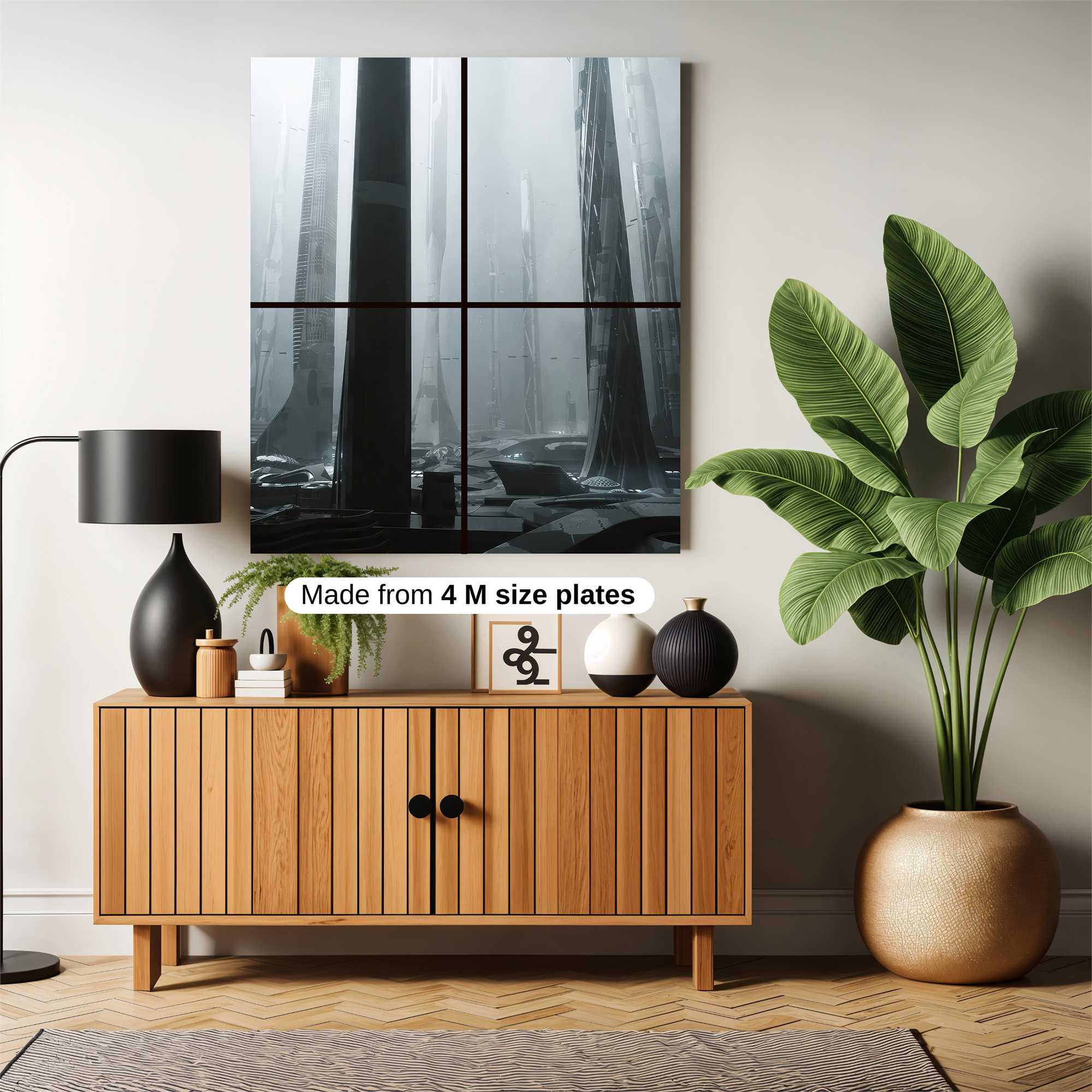 Futuristic Ascension Safe Wall Magnetic / M