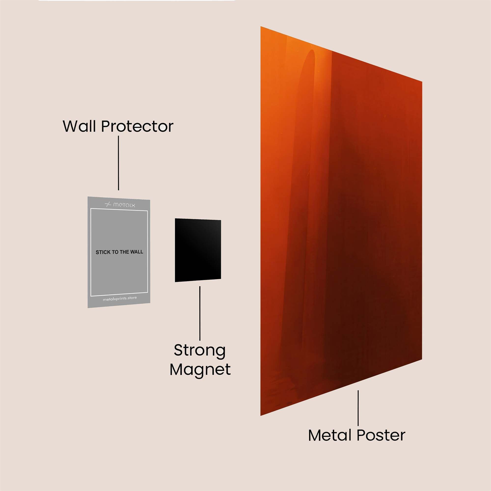 Monolith Mystery Safe Wall Magnetic / M