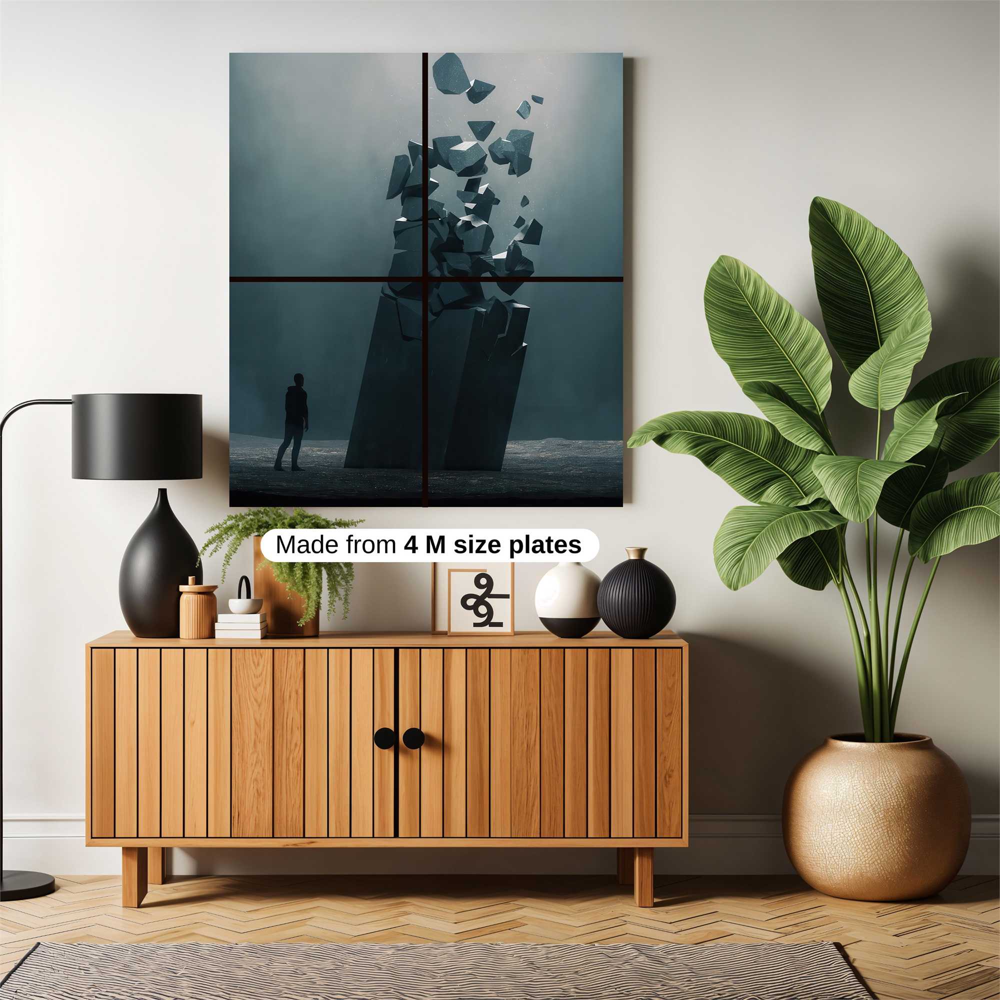 Fragmented Ascension Safe Wall Magnetic / M