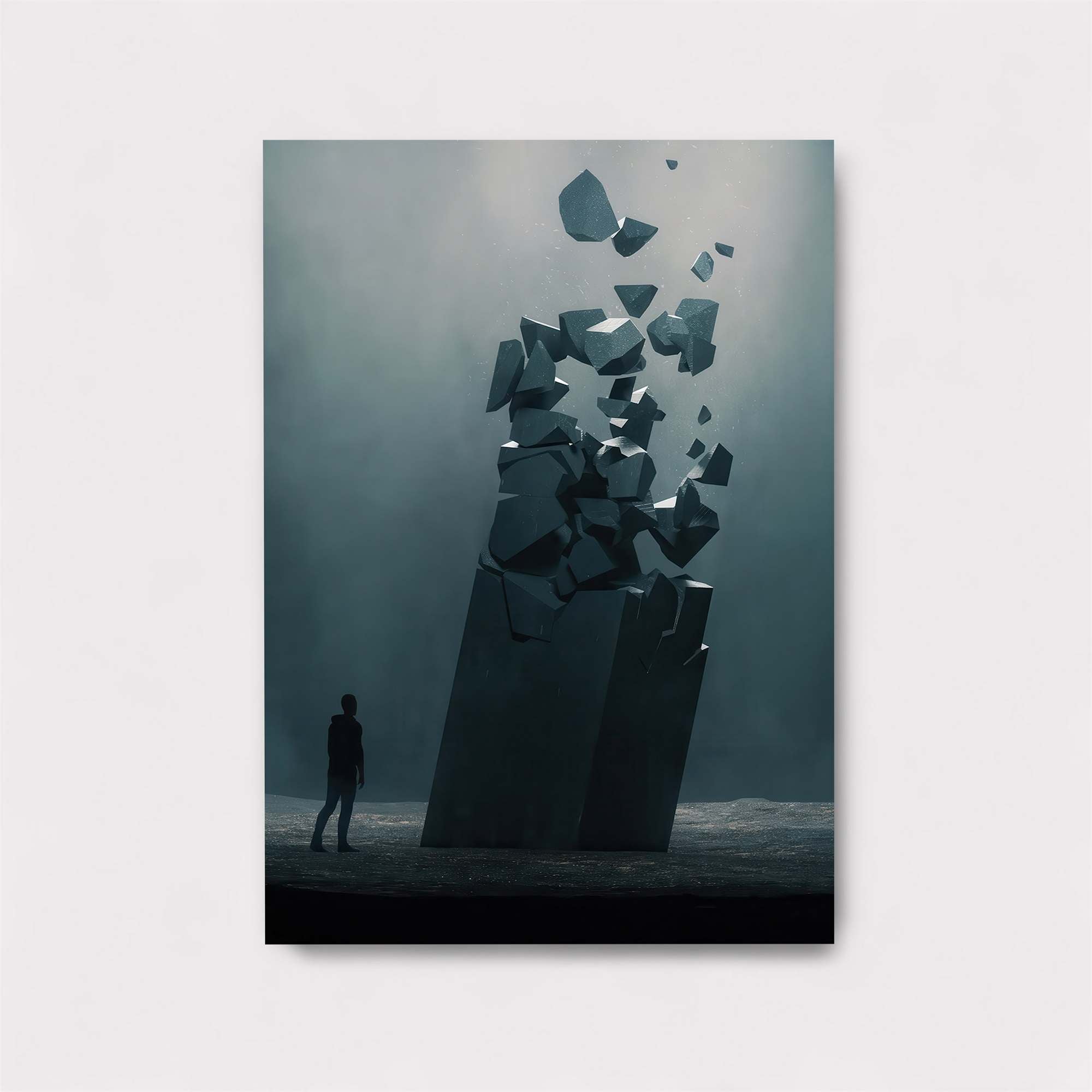 Fragmented Ascension Safe Wall Magnetic / M