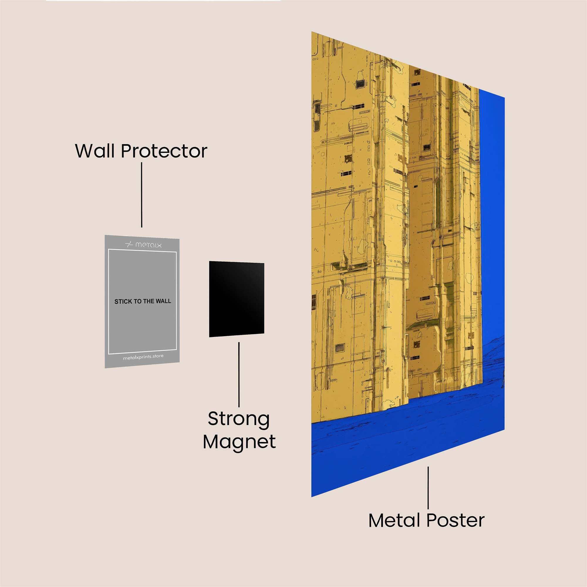 Monolithic Vastness Safe Wall Magnetic / M