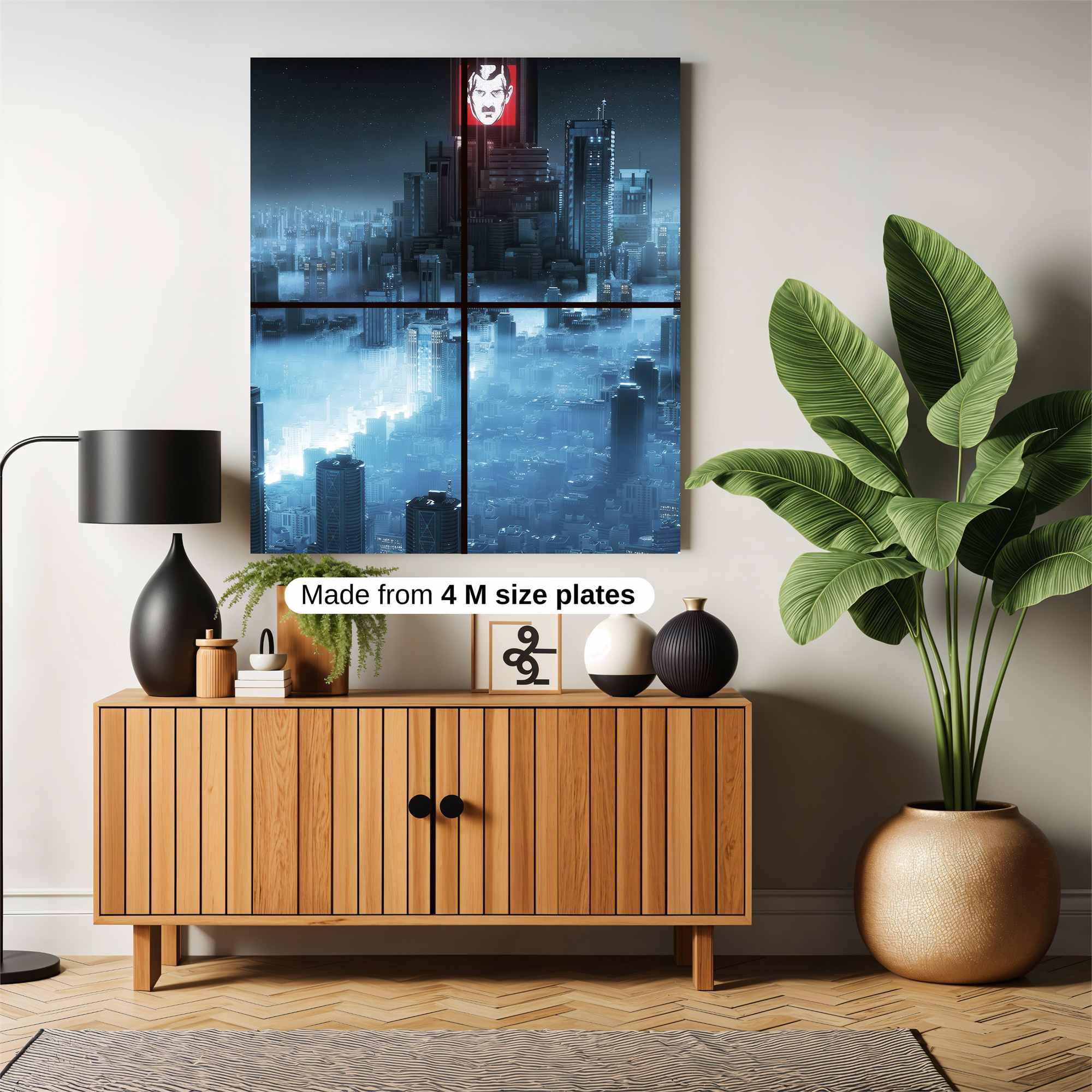 Dystopian Overlord Safe Wall Magnetic / M