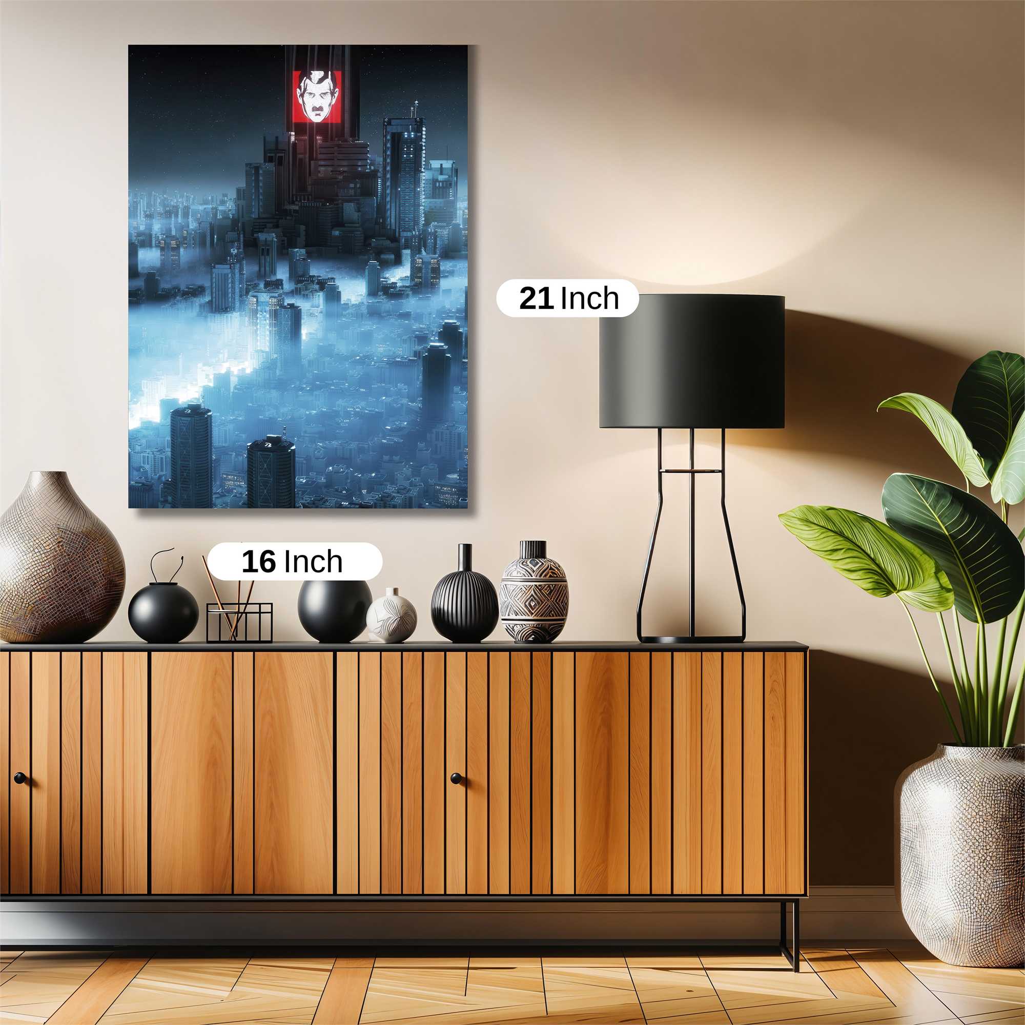 Dystopian Overlord Safe Wall Magnetic / M