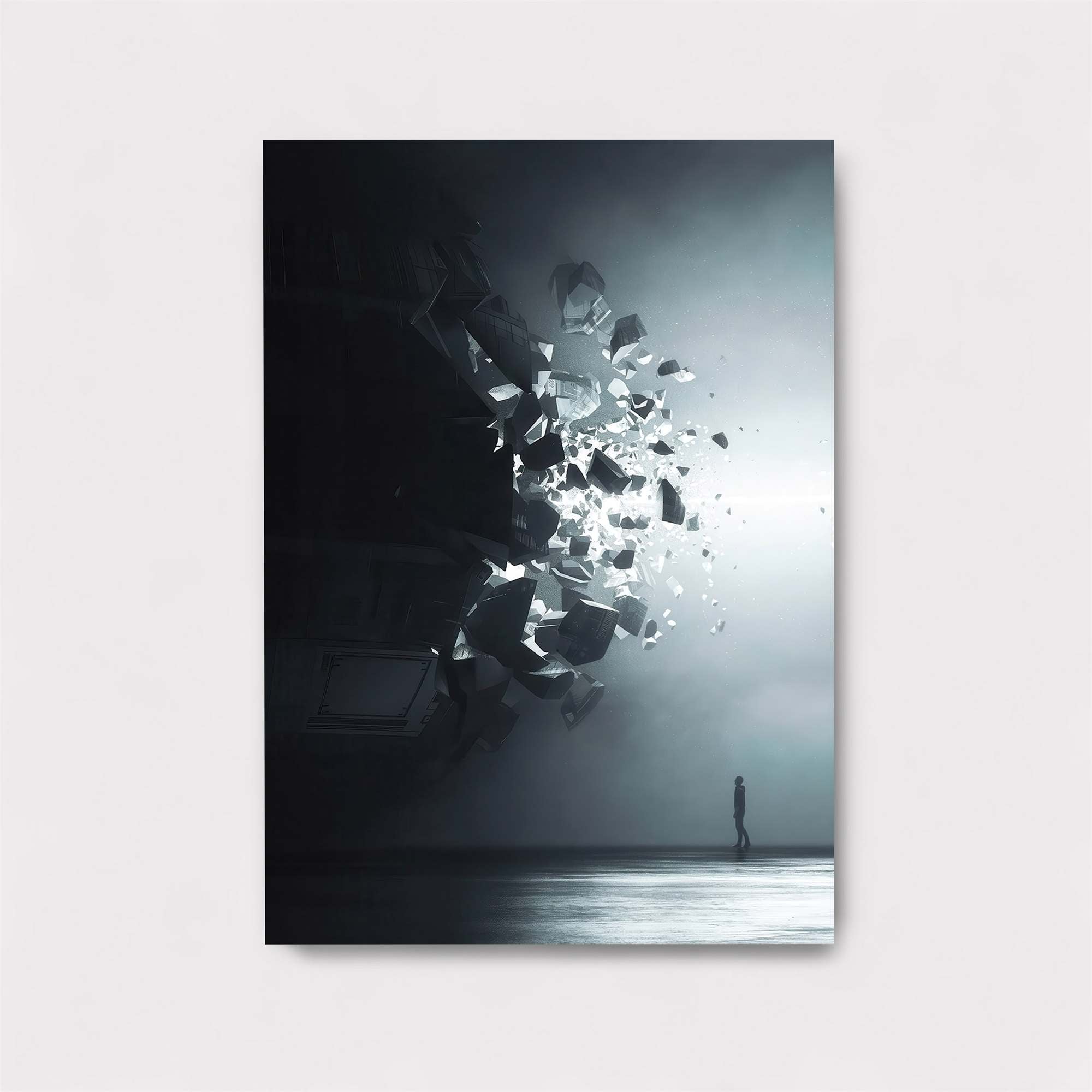 Fragmented Impact Safe Wall Magnetic / M