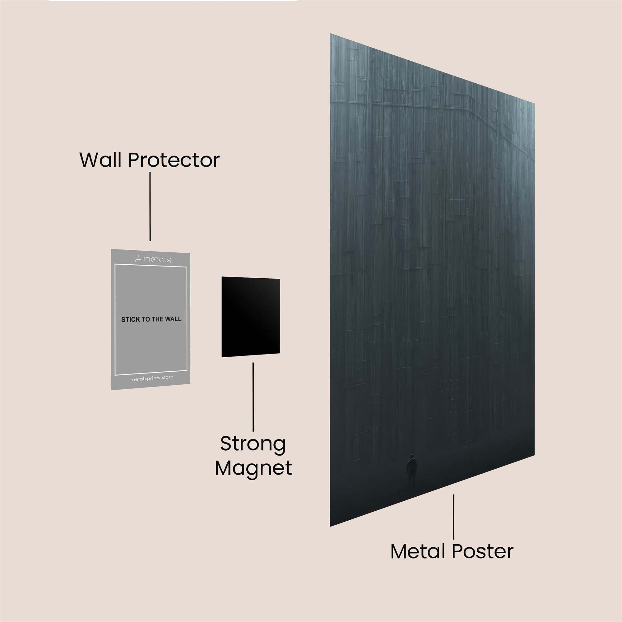 Monolith Mystique Safe Wall Magnetic / M