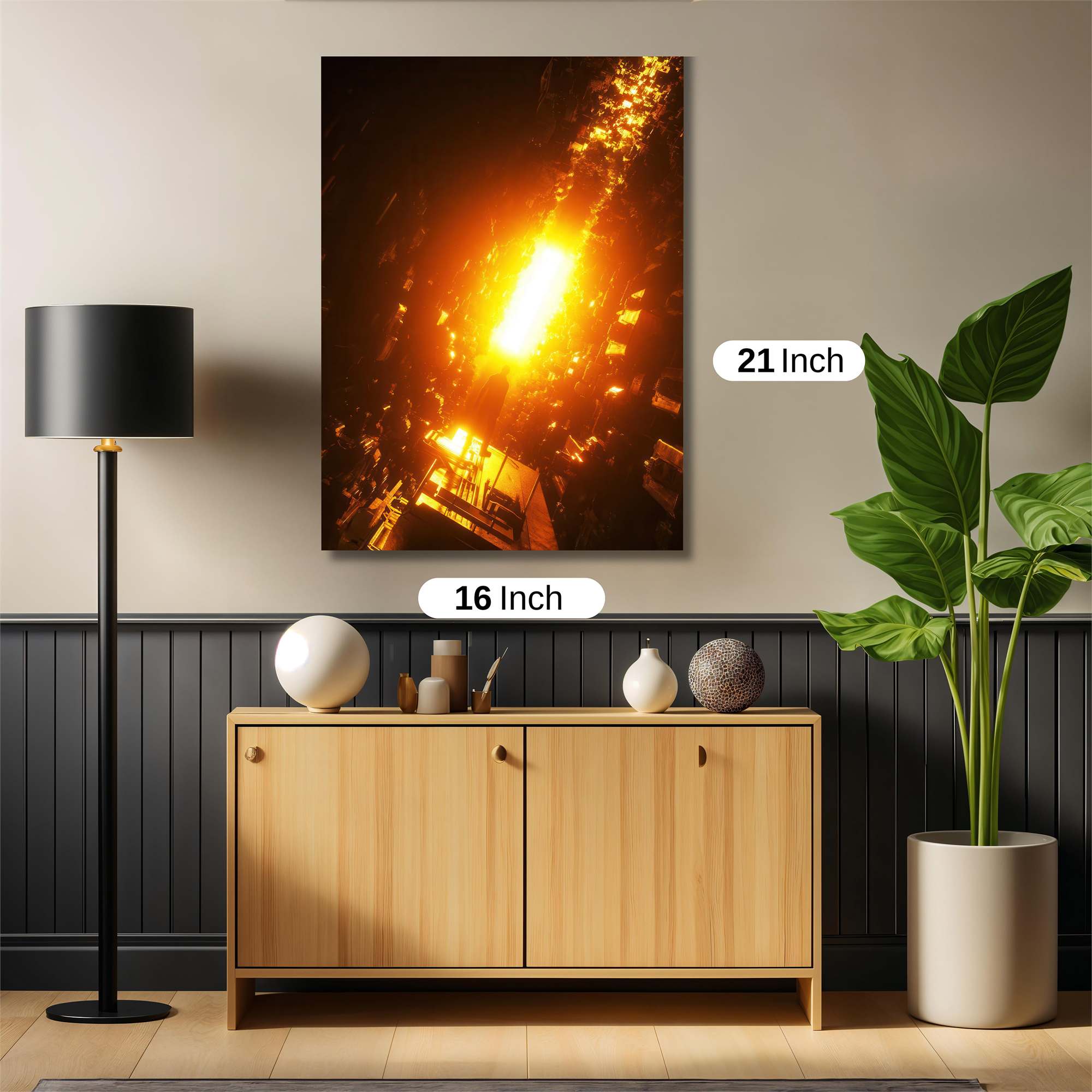 Urban Blaze Safe Wall Magnetic / M