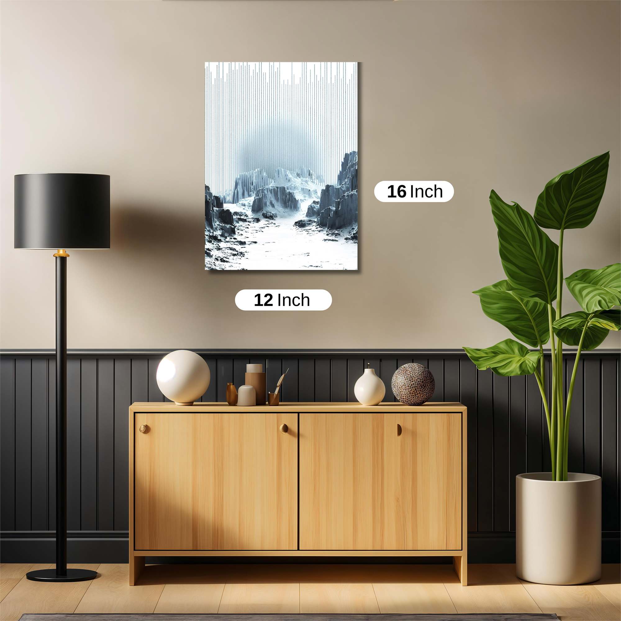 Frozen Echoes Safe Wall Magnetic / M