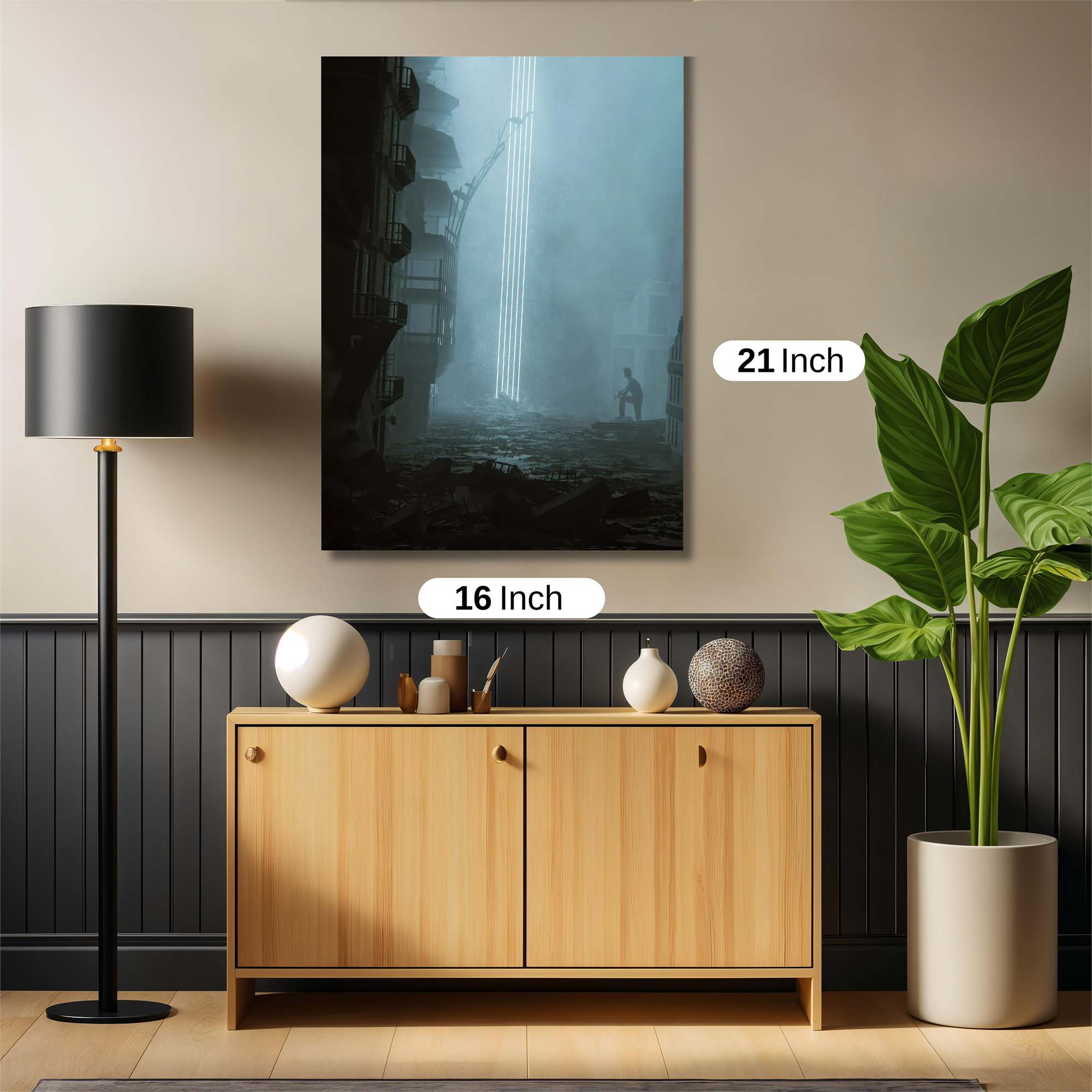 Spectral Ruins Safe Wall Magnetic / M