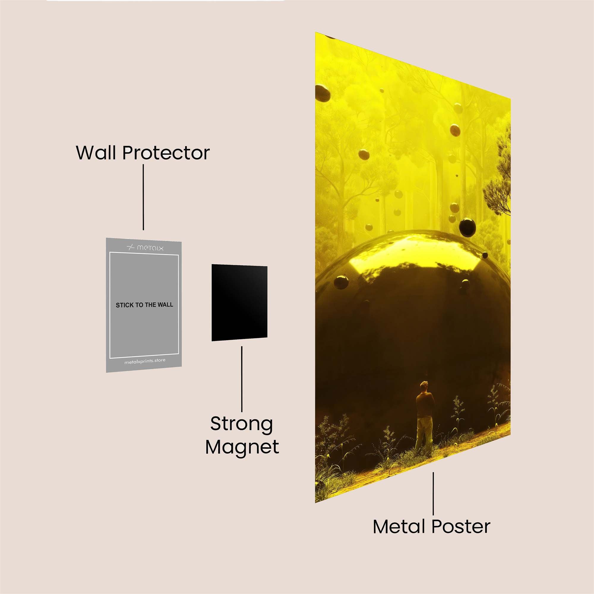 Orbital Enchantment Safe Wall Magnetic / M