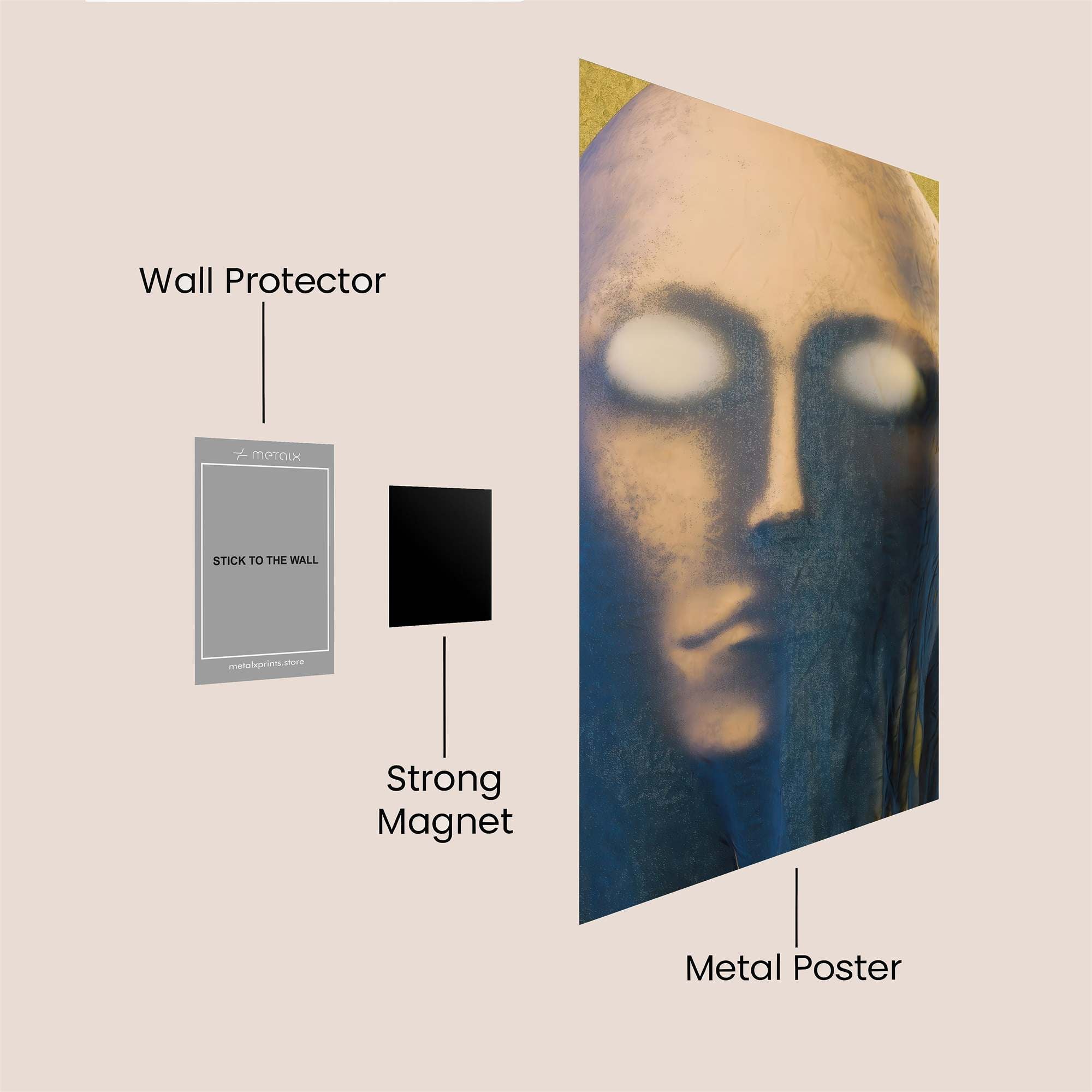 Mystic Shroud Safe Wall Magnetic / M