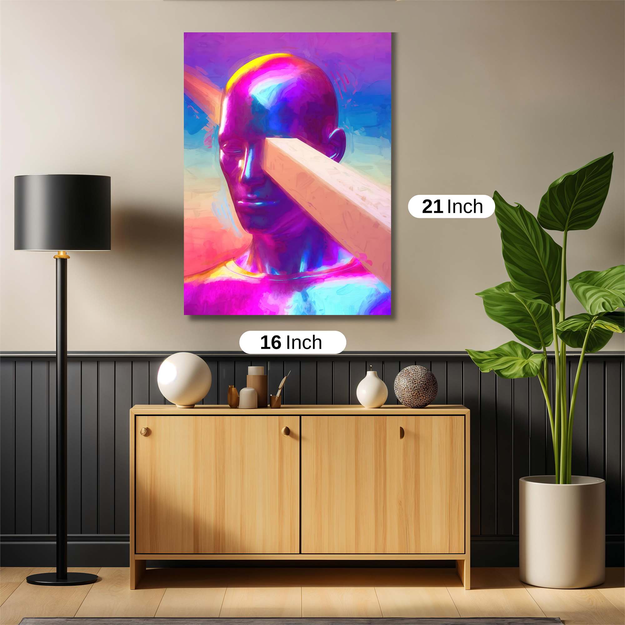 Neon Perception Safe Wall Magnetic / M