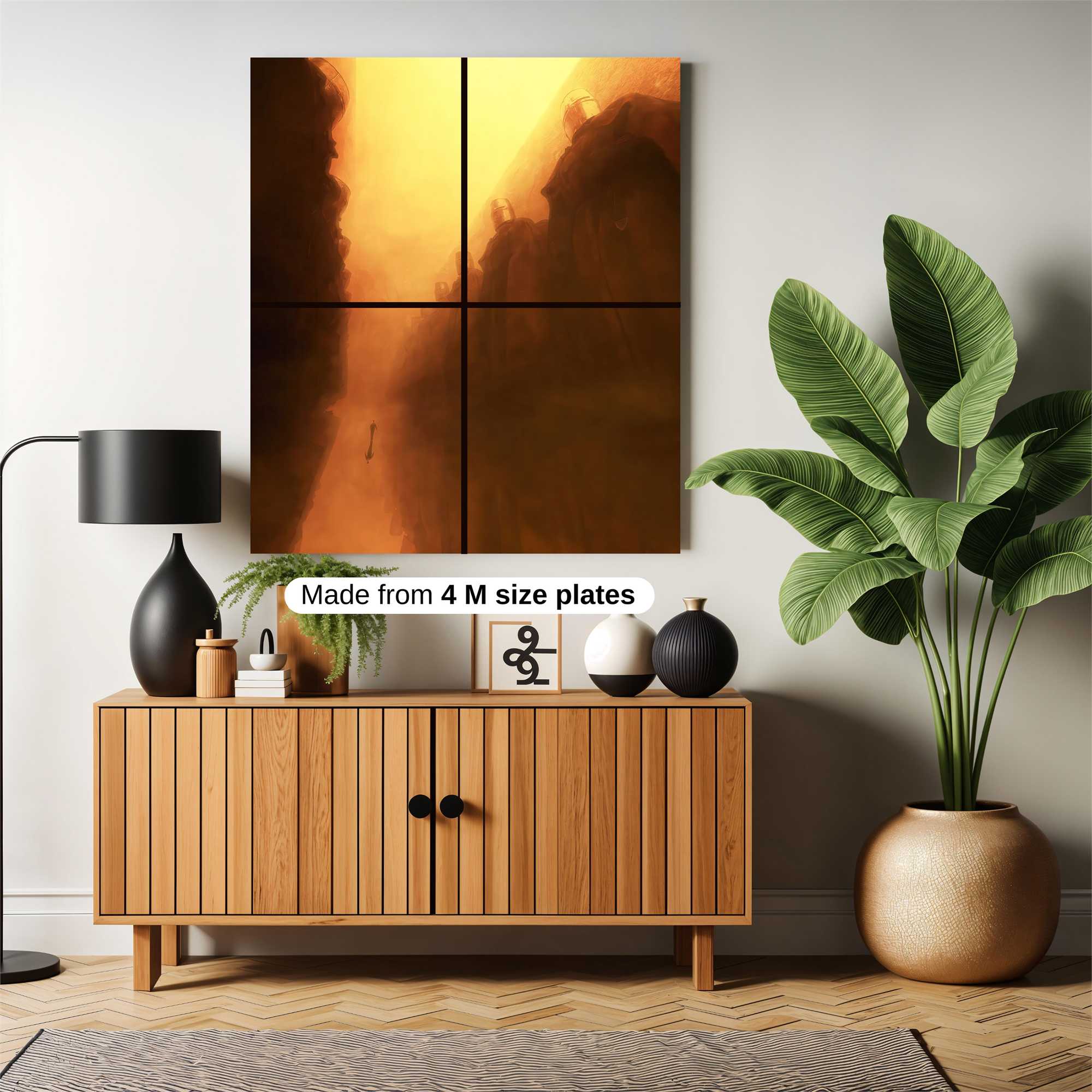 Dystopian Descent Safe Wall Magnetic / M