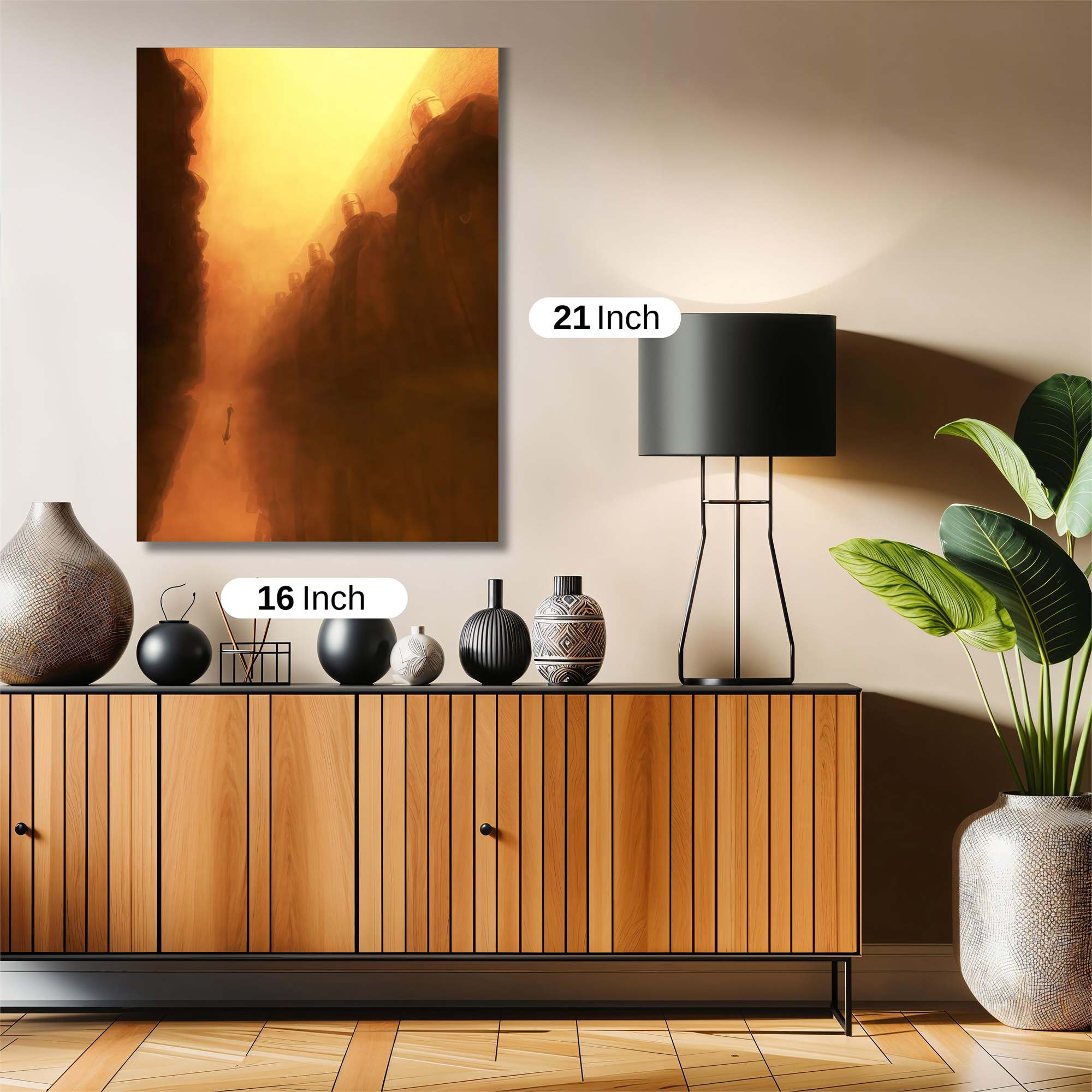 Dystopian Descent Safe Wall Magnetic / M