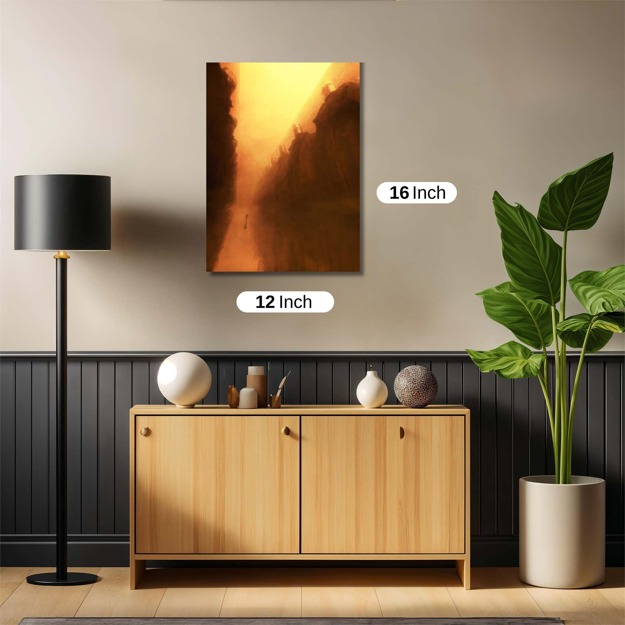 Dystopian Descent Safe Wall Magnetic / M