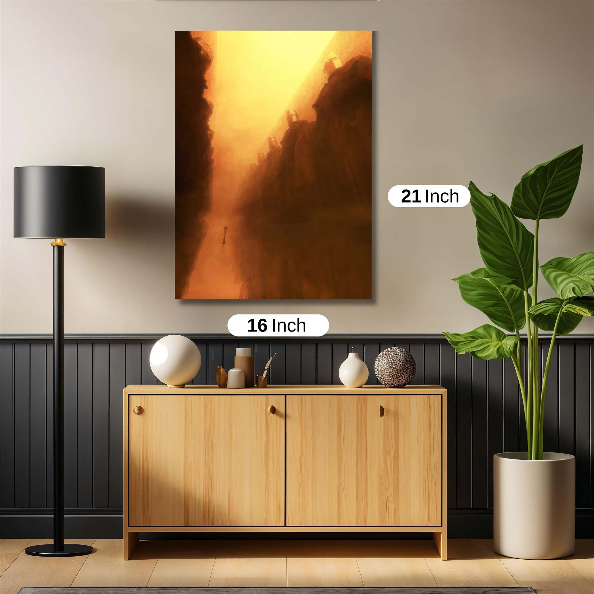 Dystopian Descent Safe Wall Magnetic / M