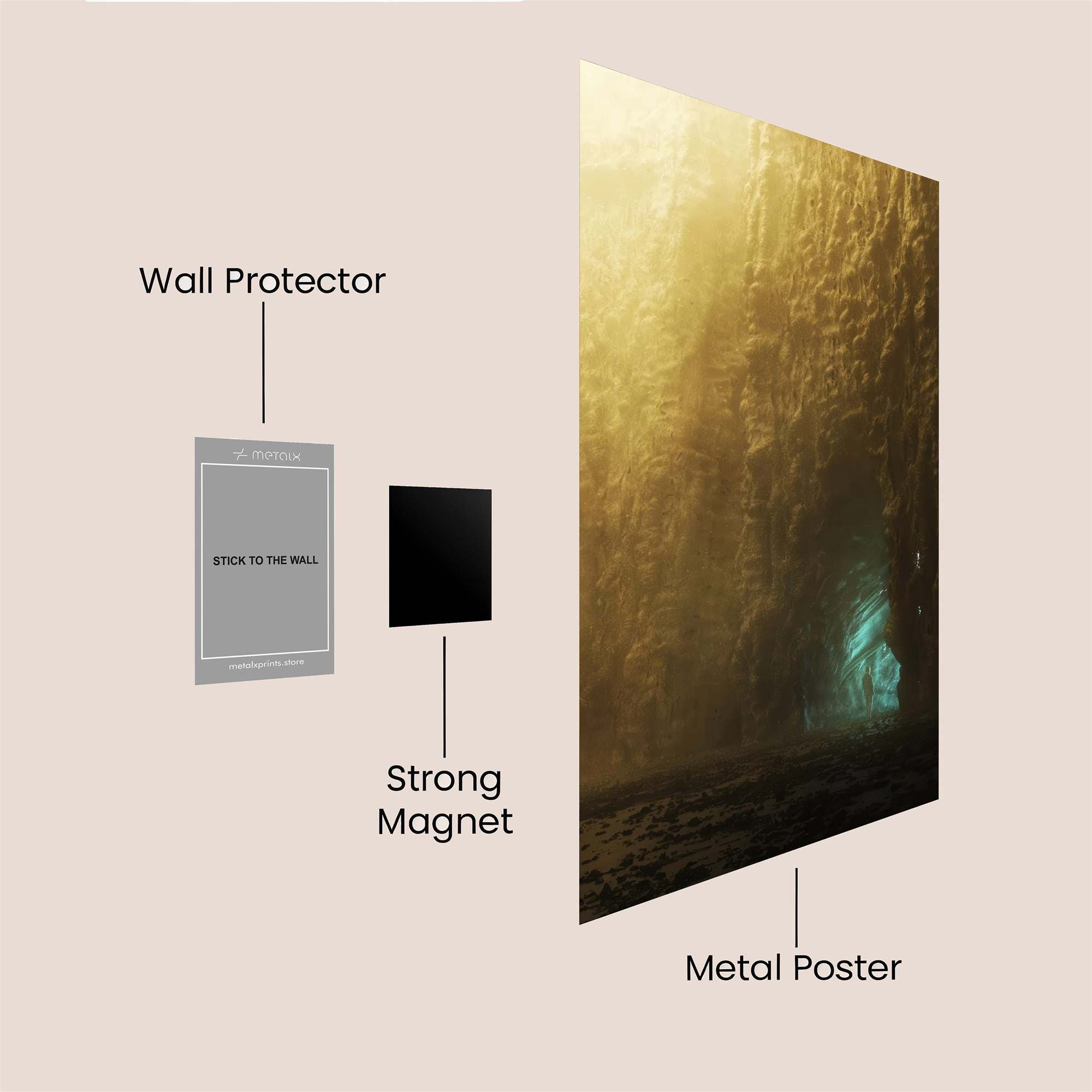 Ethereal Passage Safe Wall Magnetic / M