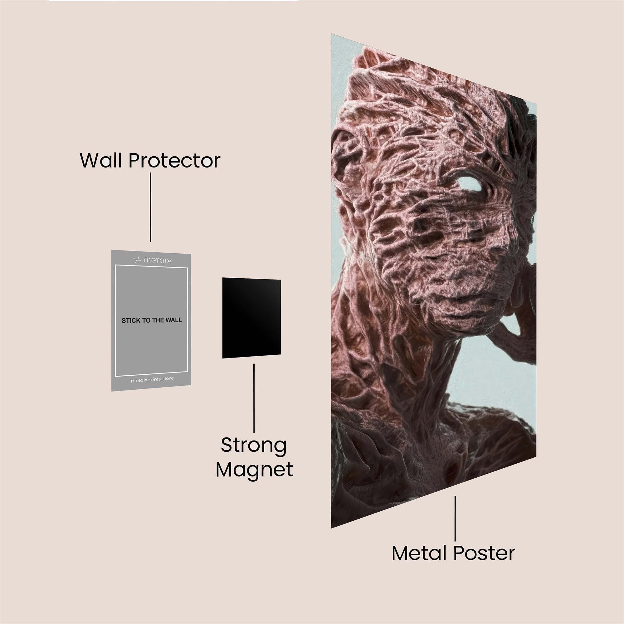 Woven Enigma Safe Wall Magnetic / M