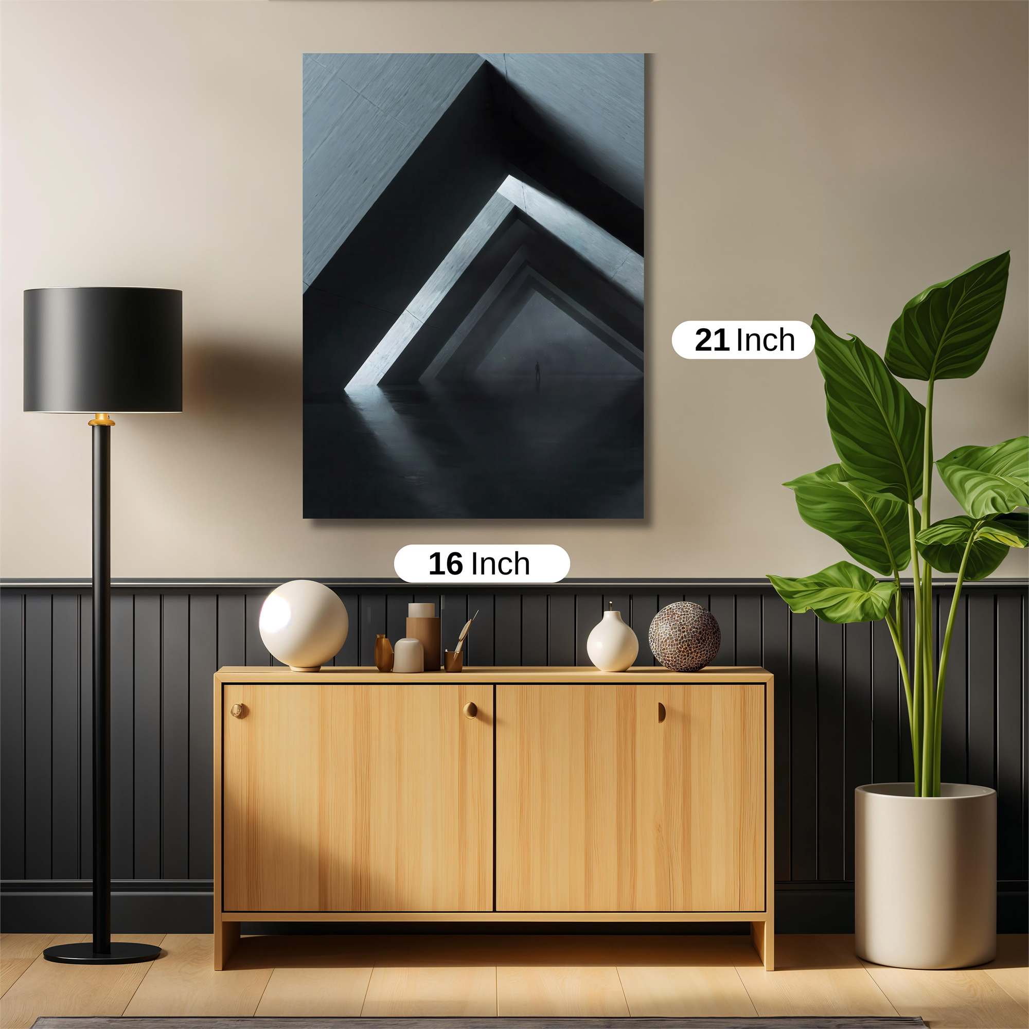 Architectural Reflections Safe Wall Magnetic / M