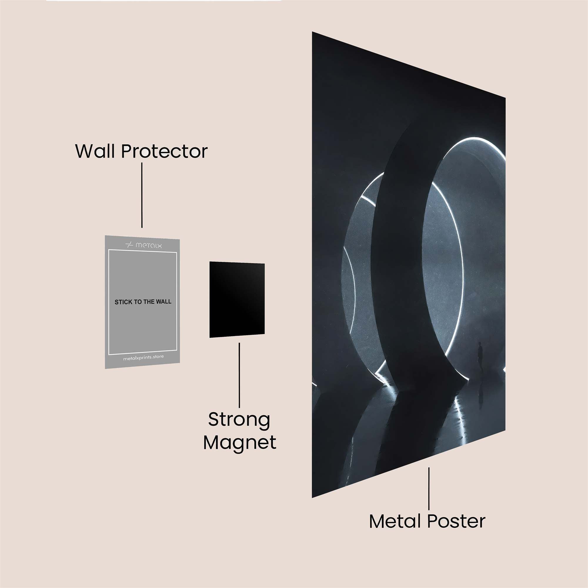 Portal Reverie Safe Wall Magnetic / M