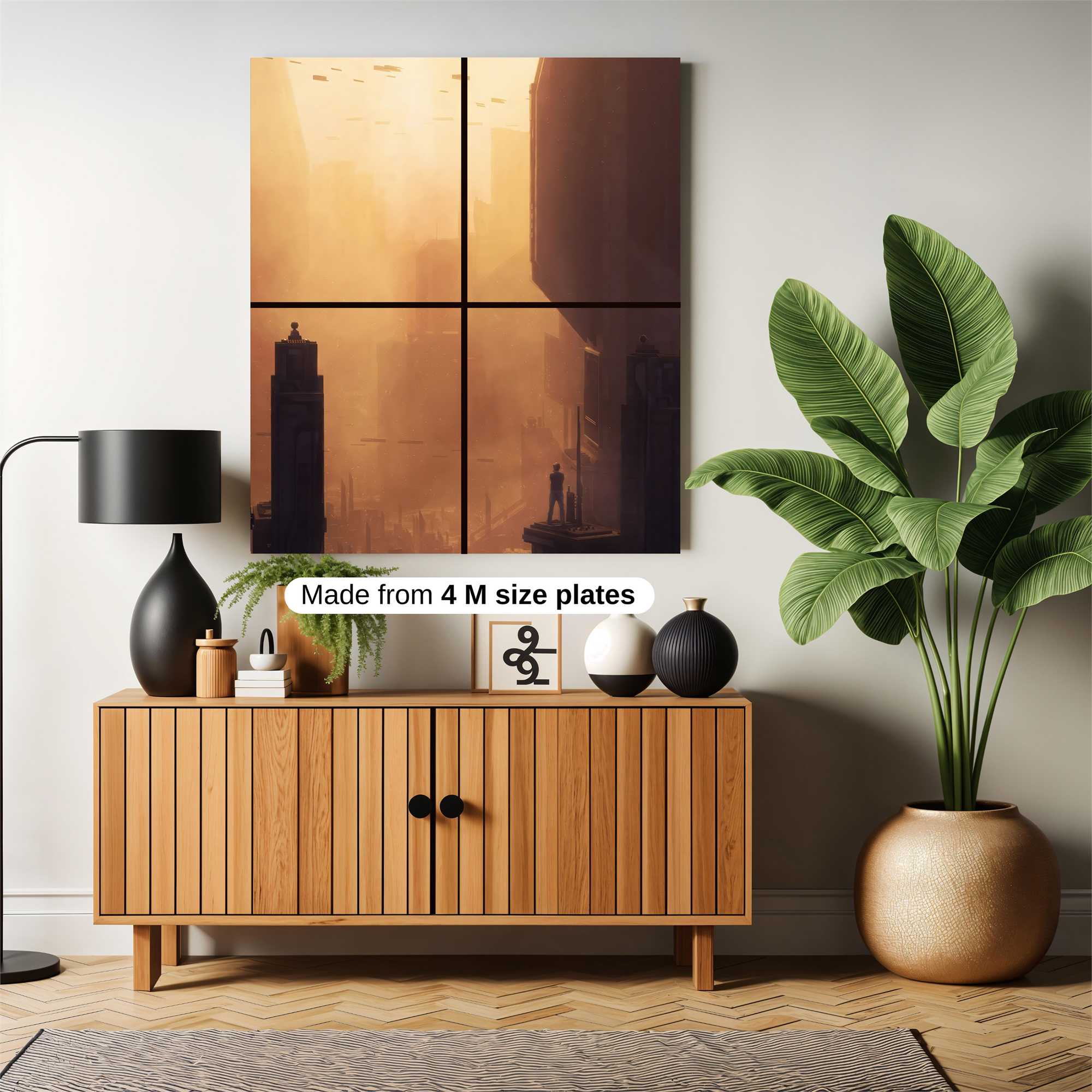 Futuristic Reverie Safe Wall Magnetic / M