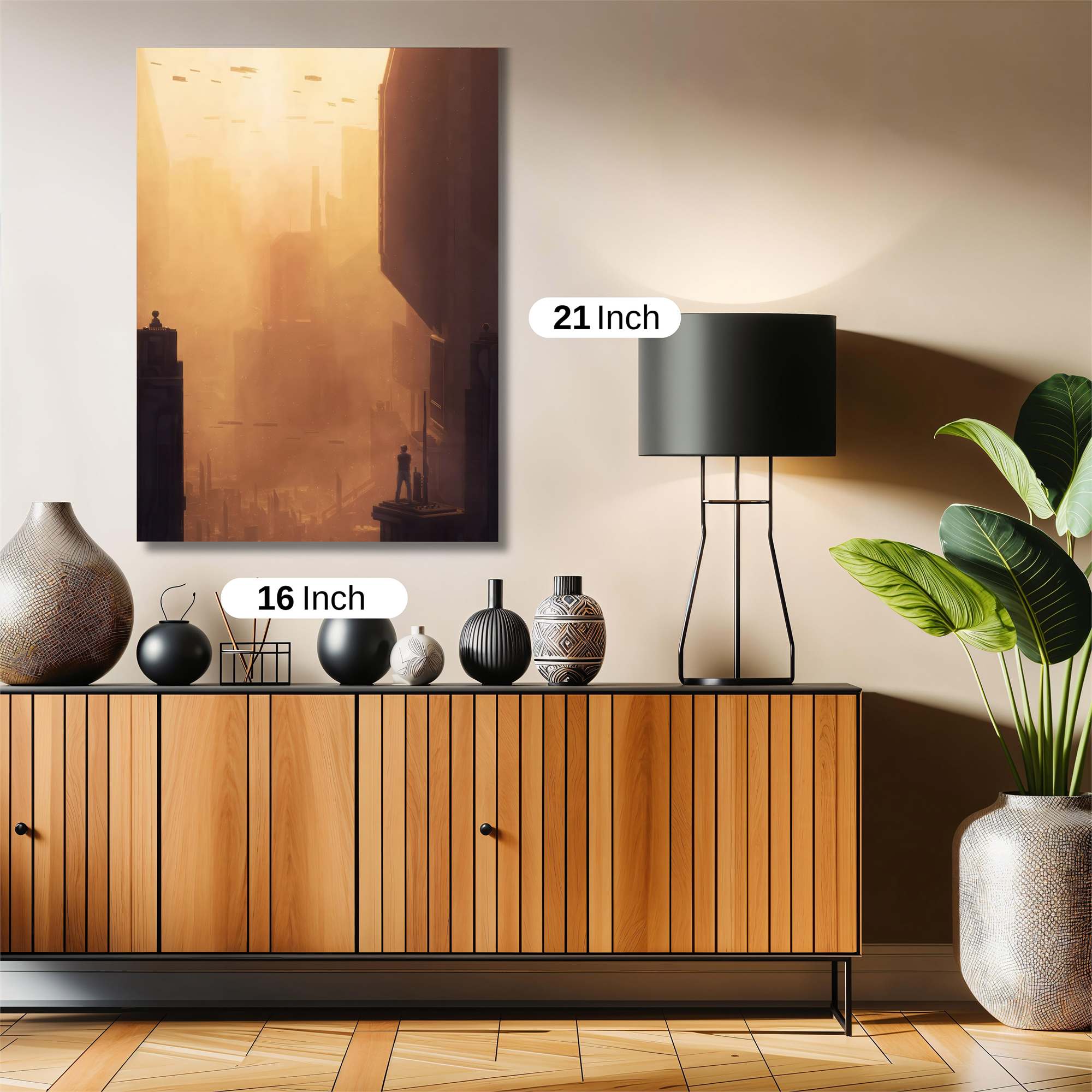 Futuristic Reverie Safe Wall Magnetic / M