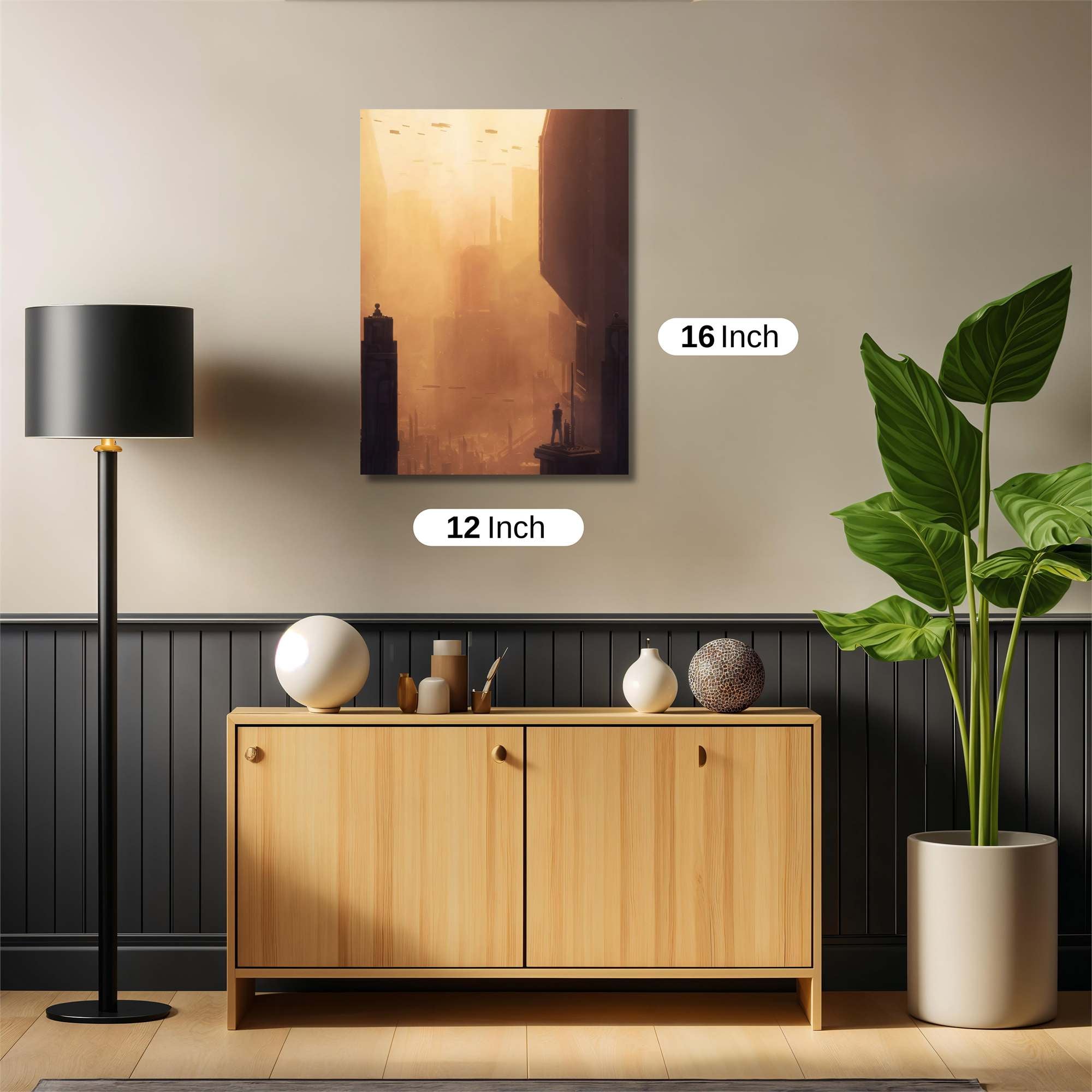 Futuristic Reverie Safe Wall Magnetic / M