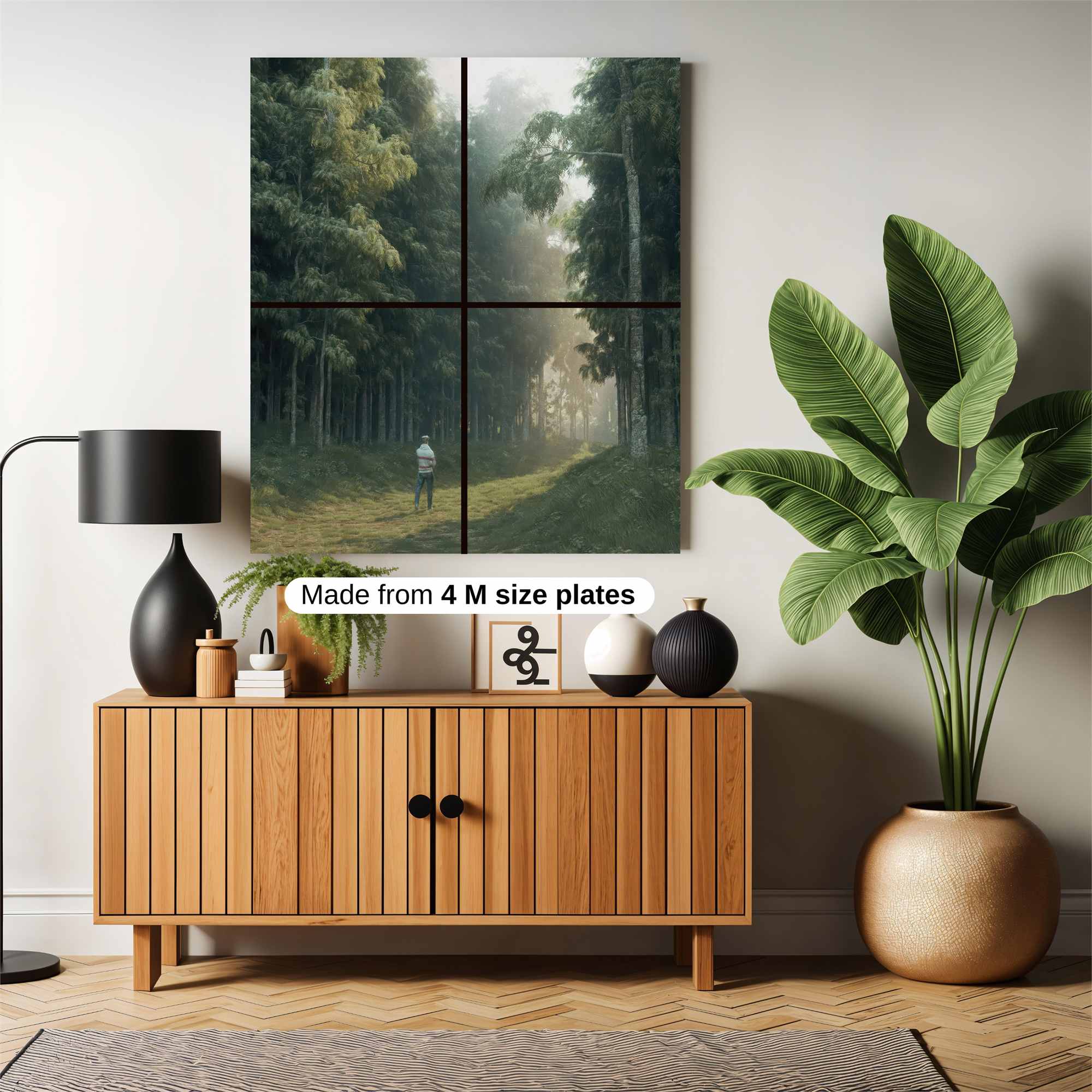 Forest Serenity Safe Wall Magnetic / M