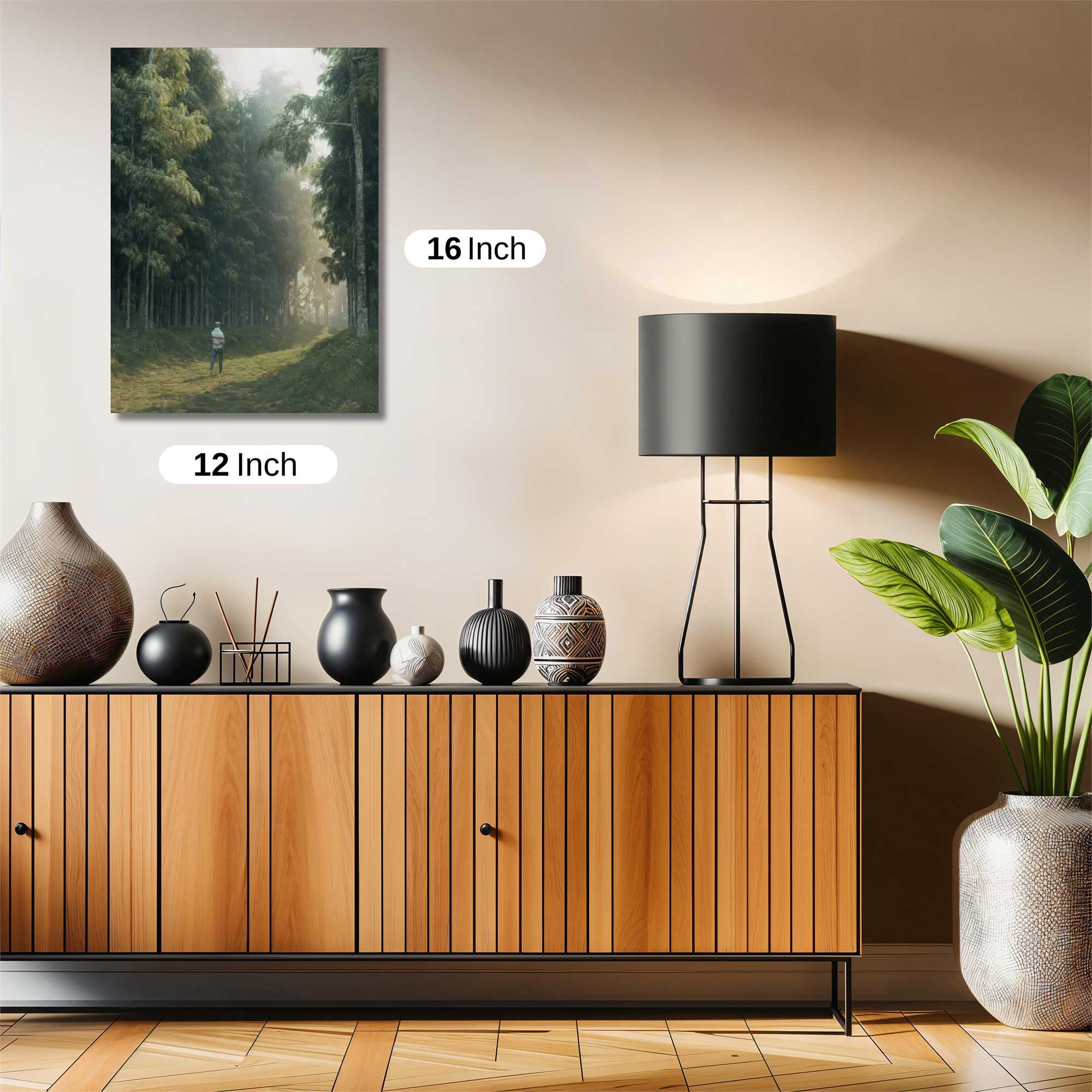 Forest Serenity Safe Wall Magnetic / M