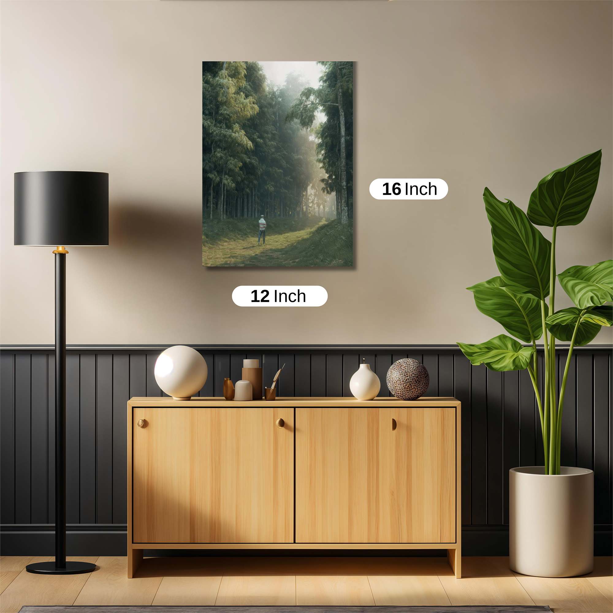 Forest Serenity Safe Wall Magnetic / M