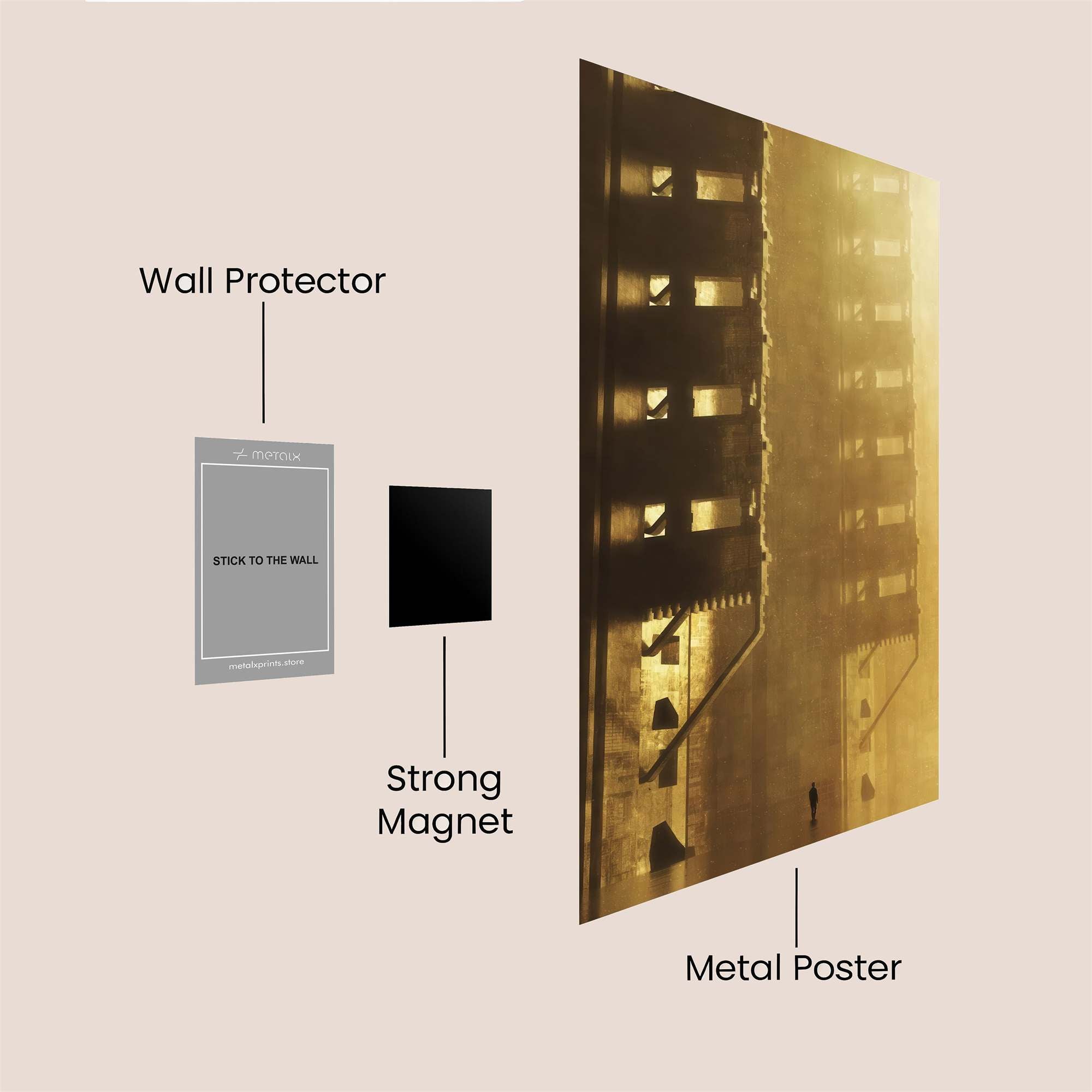 Monolithic Solitude Safe Wall Magnetic / M