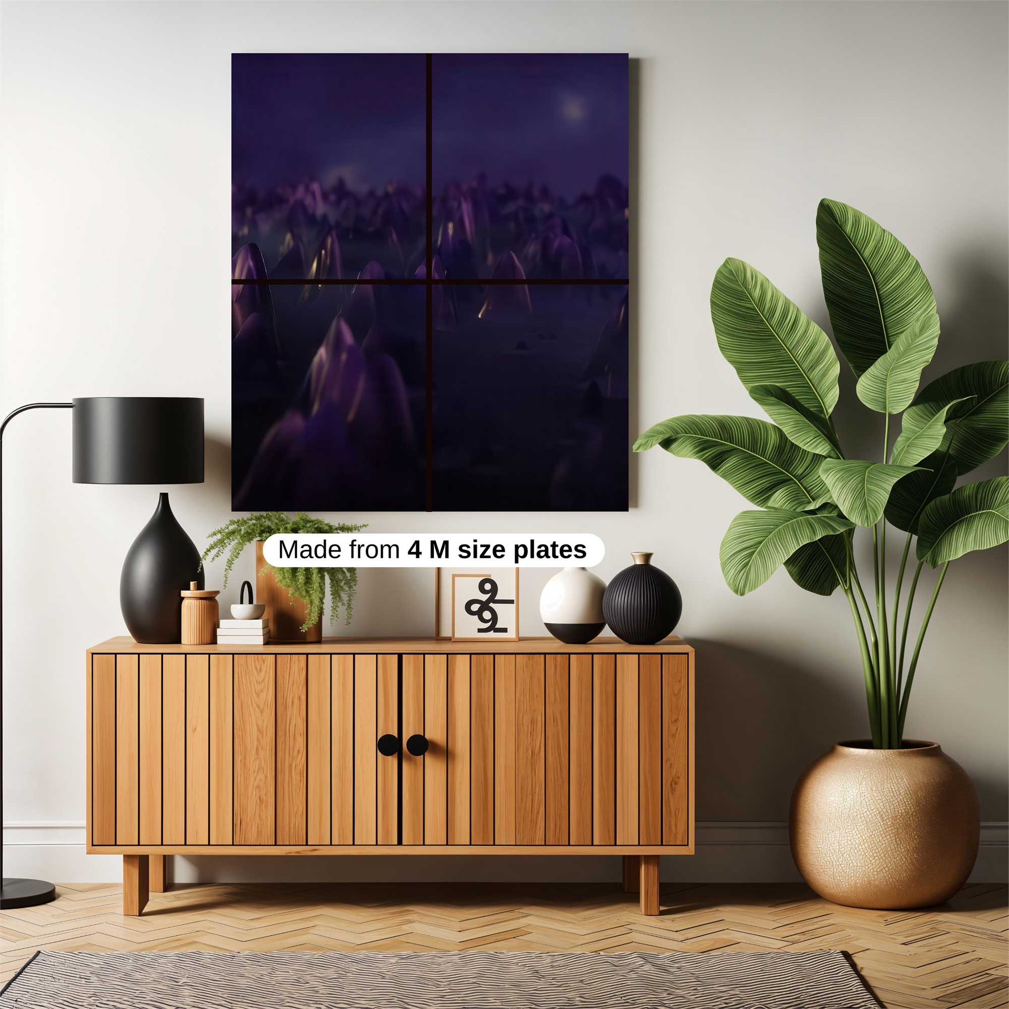 Amethyst Dreamscape Safe Wall Magnetic / M