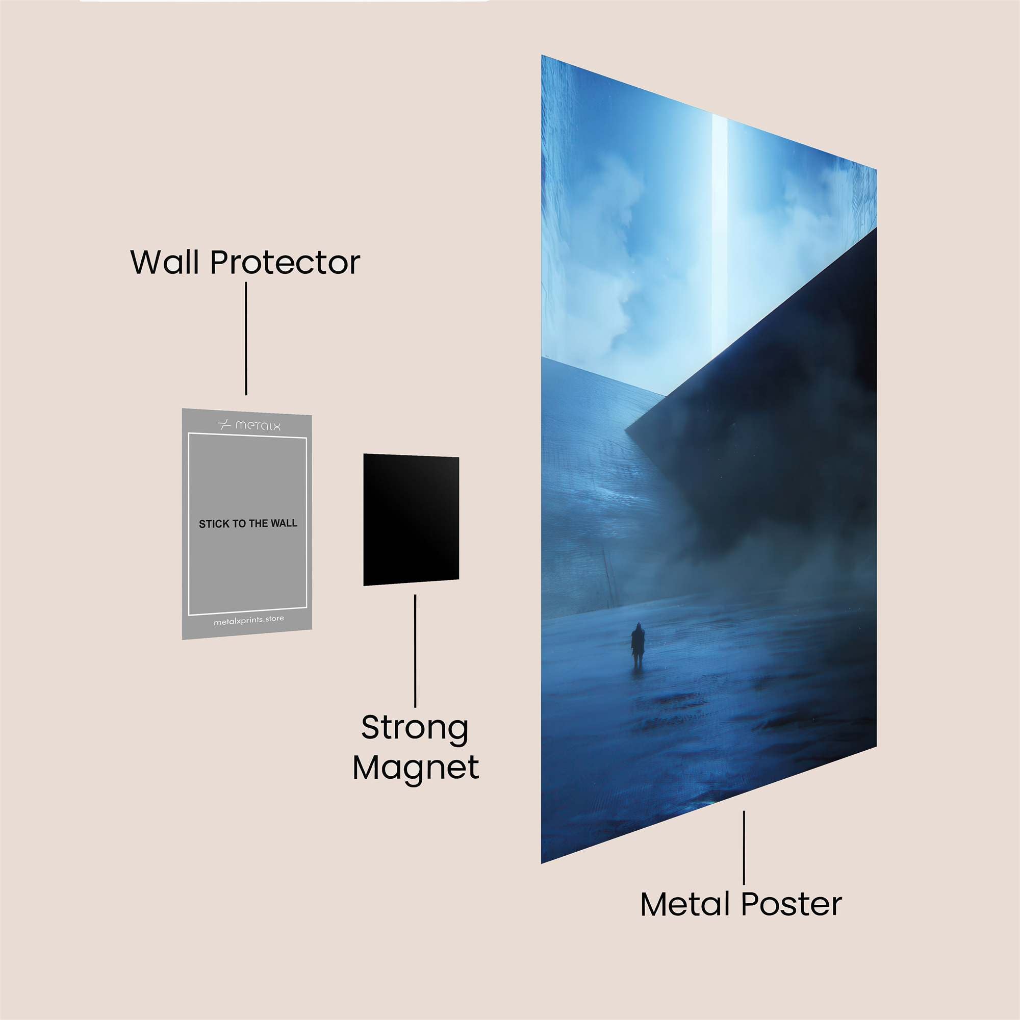 Ascension Enigma Safe Wall Magnetic / M